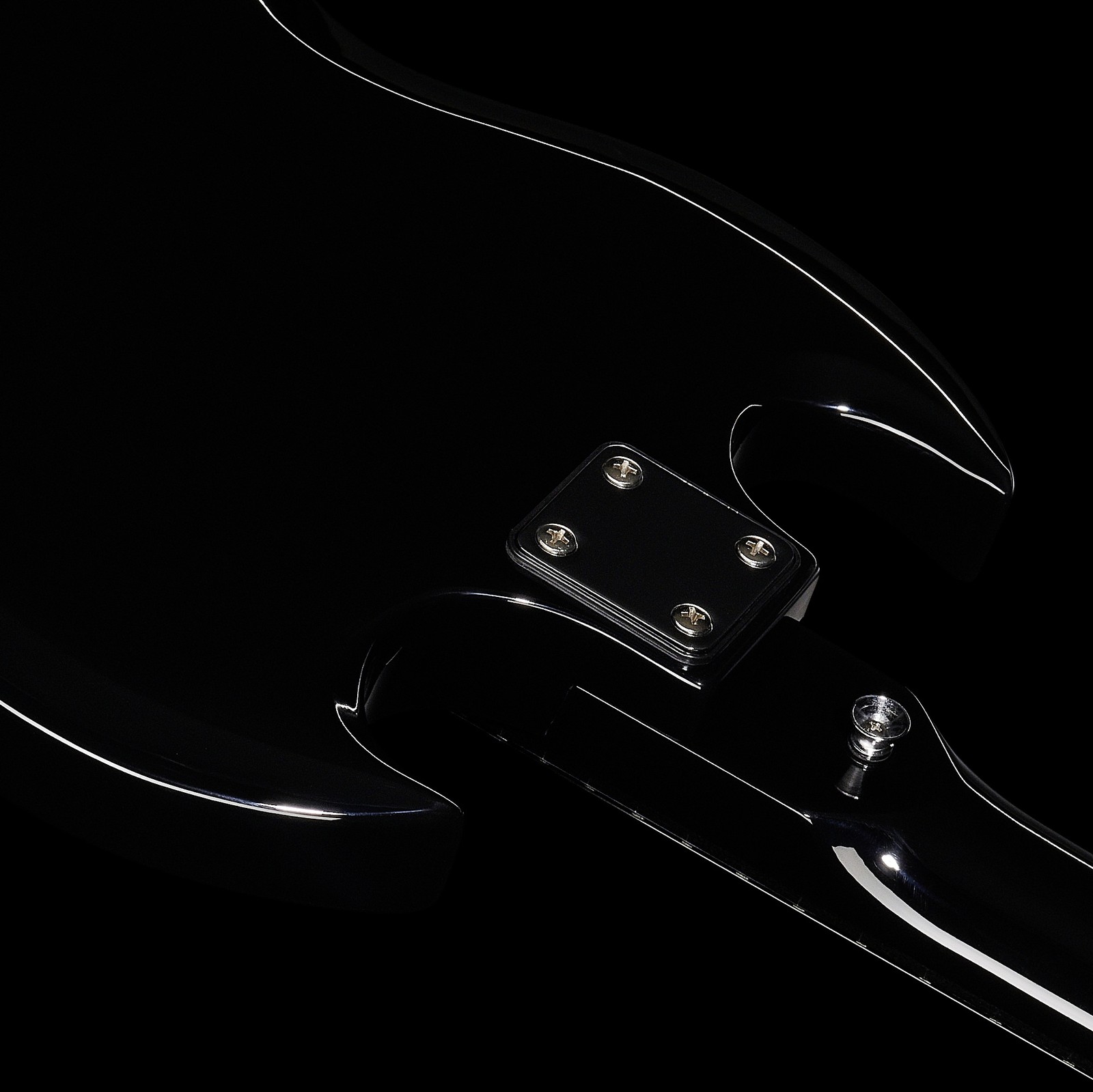 Harley Benton DC-200LH BK geschraubter Hals