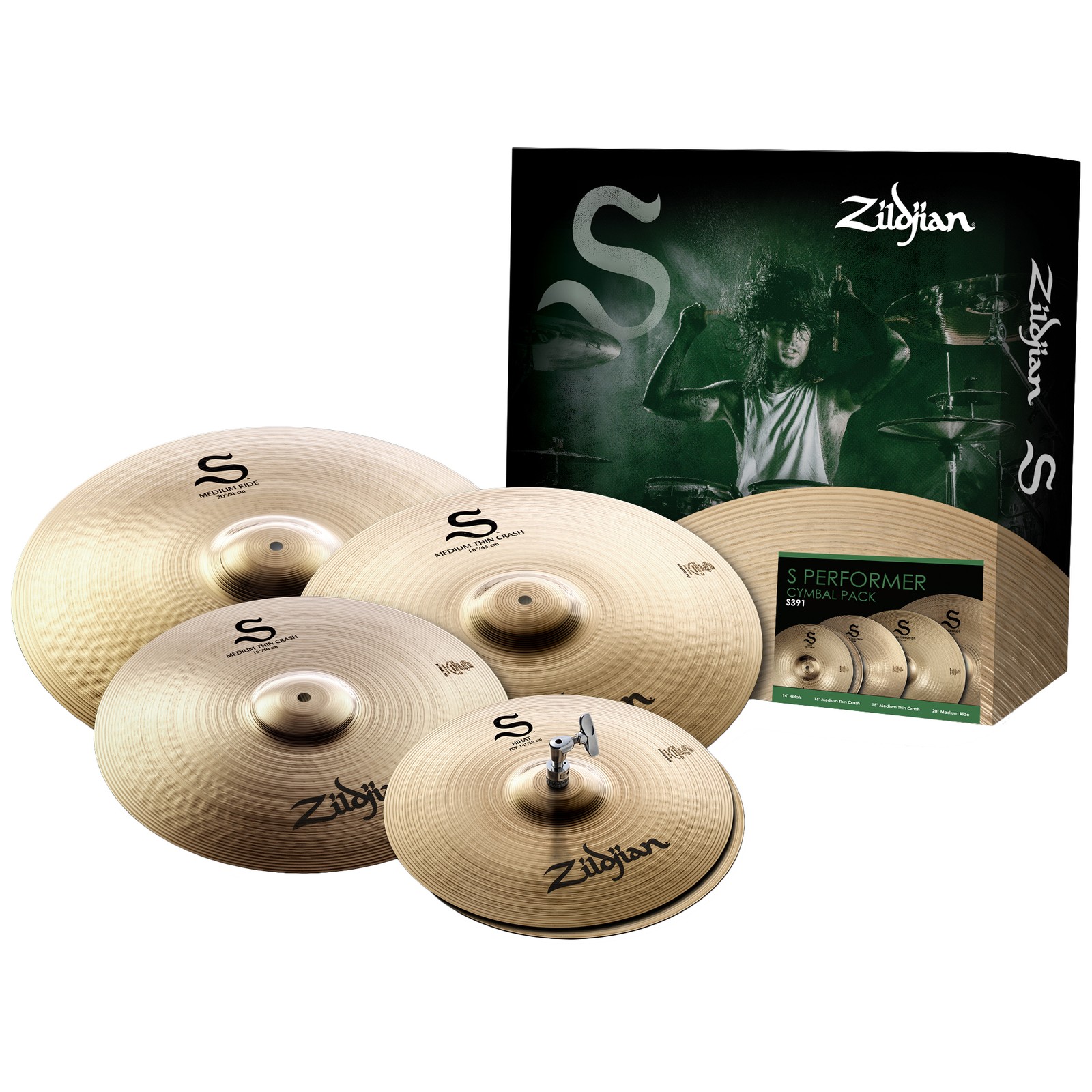 Zildjian S Series Cymbal Set