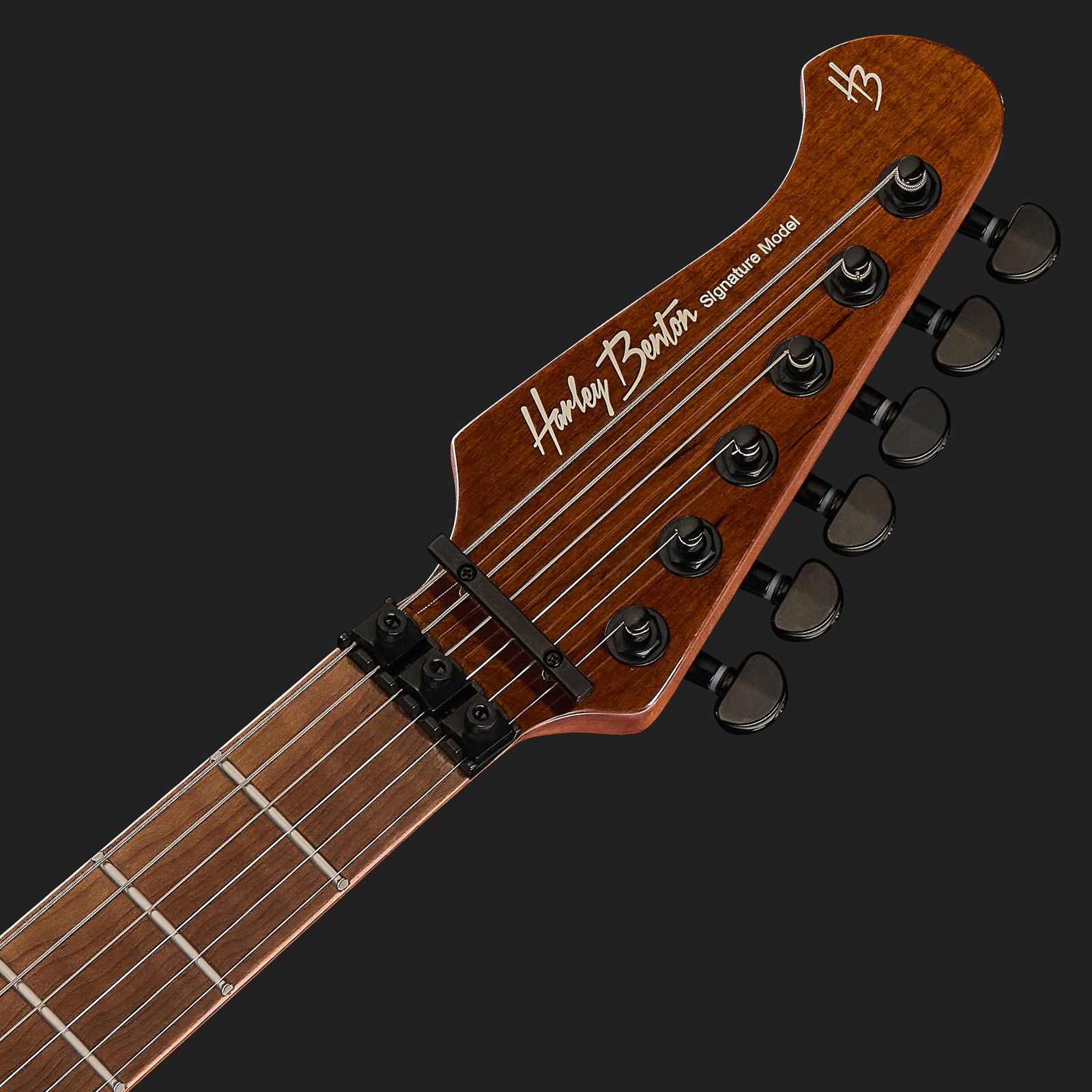 Harley Benton Guitar MAX Fusion Signature, Kopfplatte