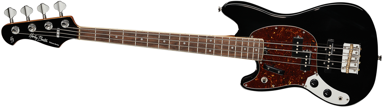 Harley Benton MV-4MSB LH Black