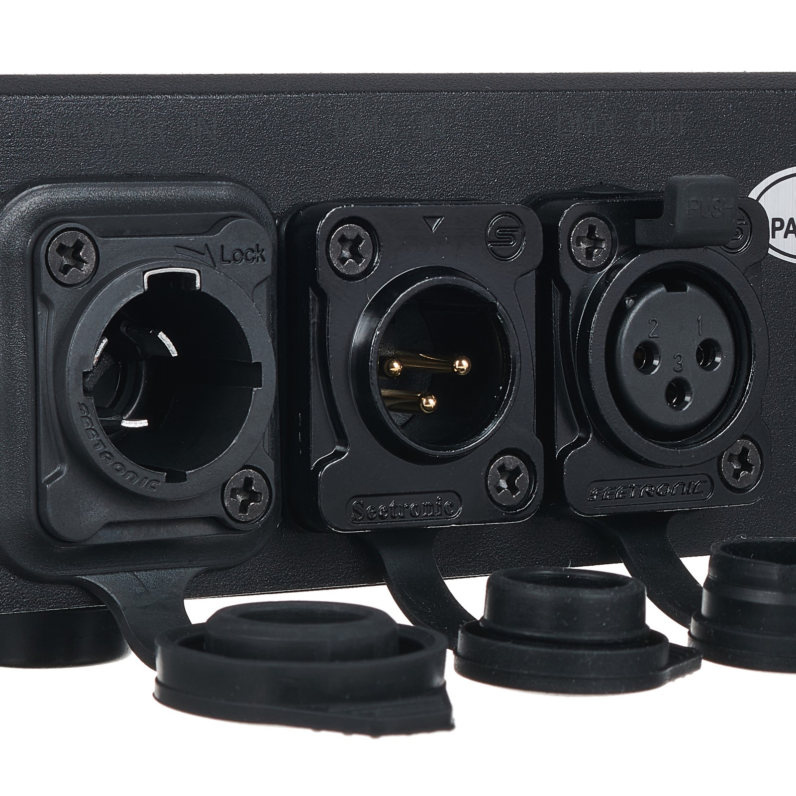 Botex WDMX Transceiver Anschlüsse