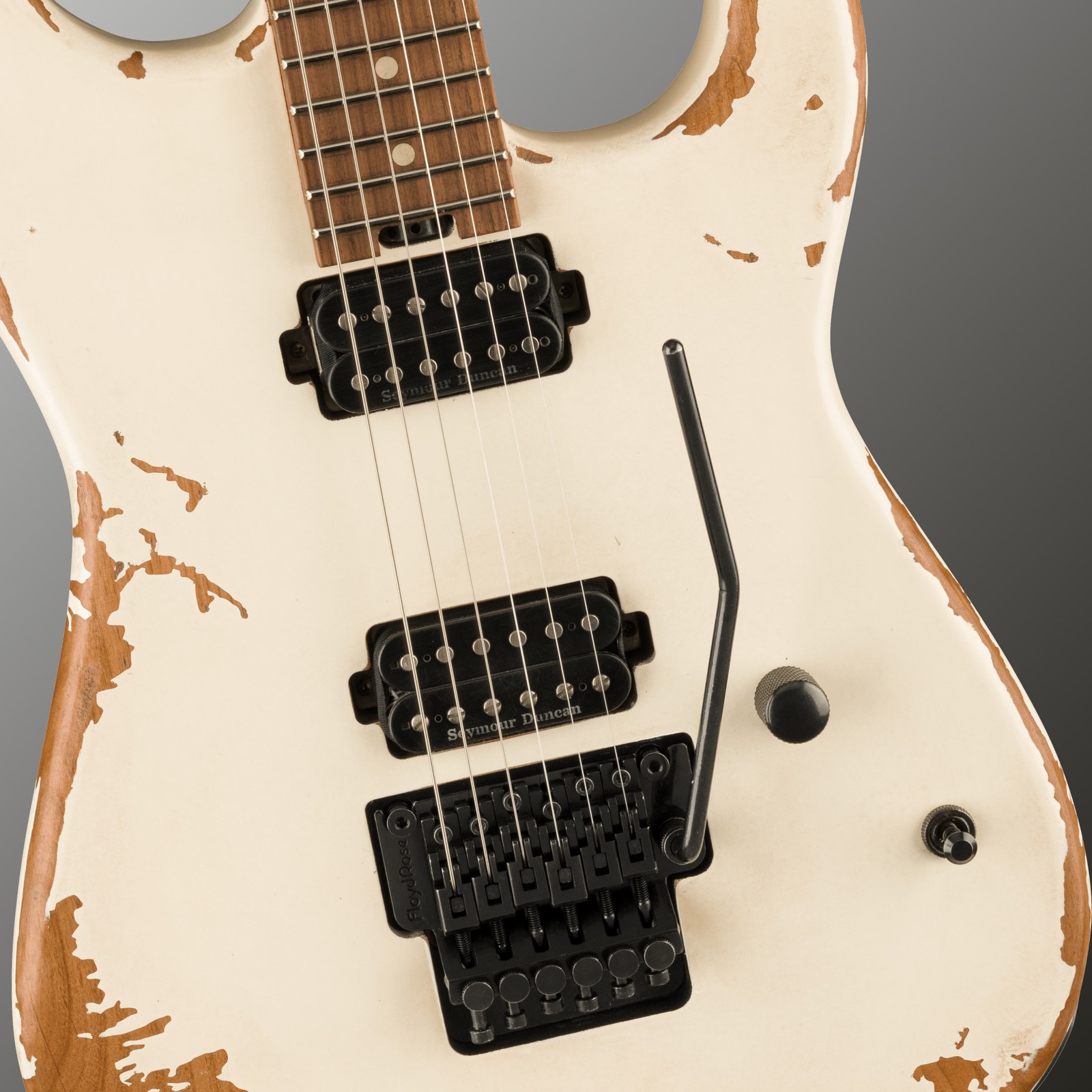 Seymour Duncan JB und '59 Humbucker und Floyd Rose 1000 auf der Charvel Pro Mod RELic SRS SD1 HH WWH