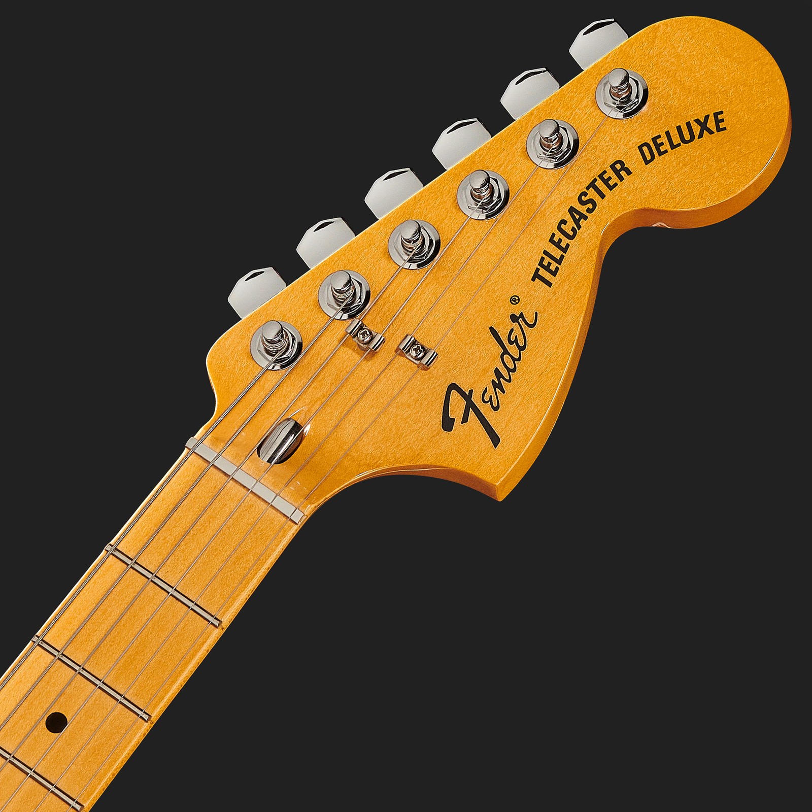 große 70er Fender Telecaster Kopfplatte