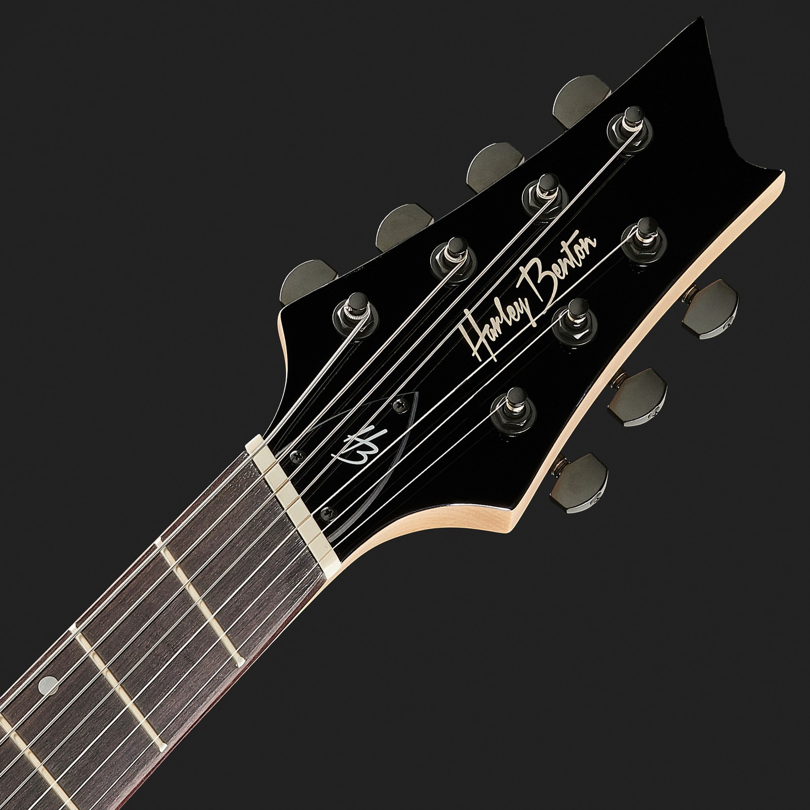 Harley Benton R-457BK MultiScale Kopfplatte