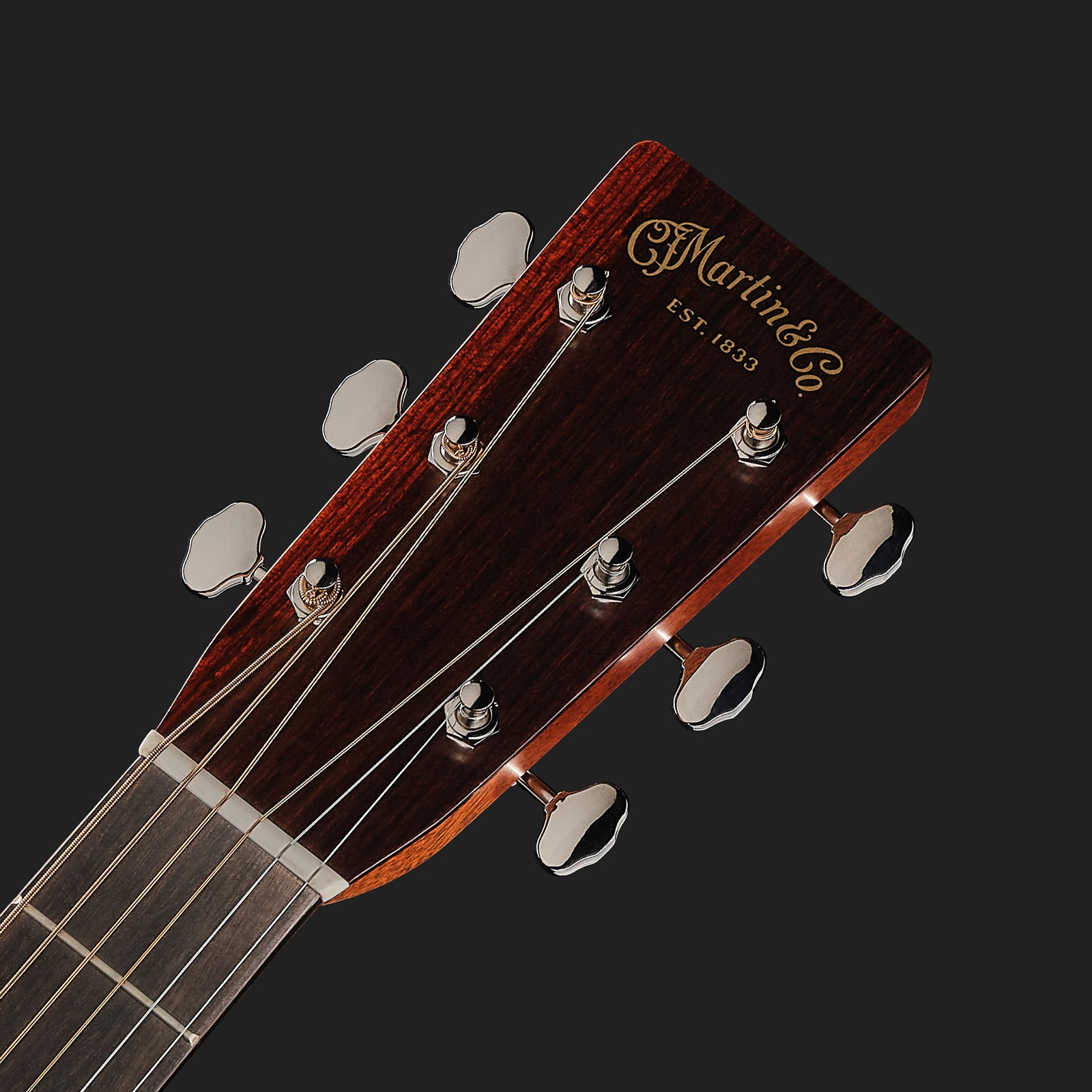 Kopfplatte der Martin Guitars OM28E LRB