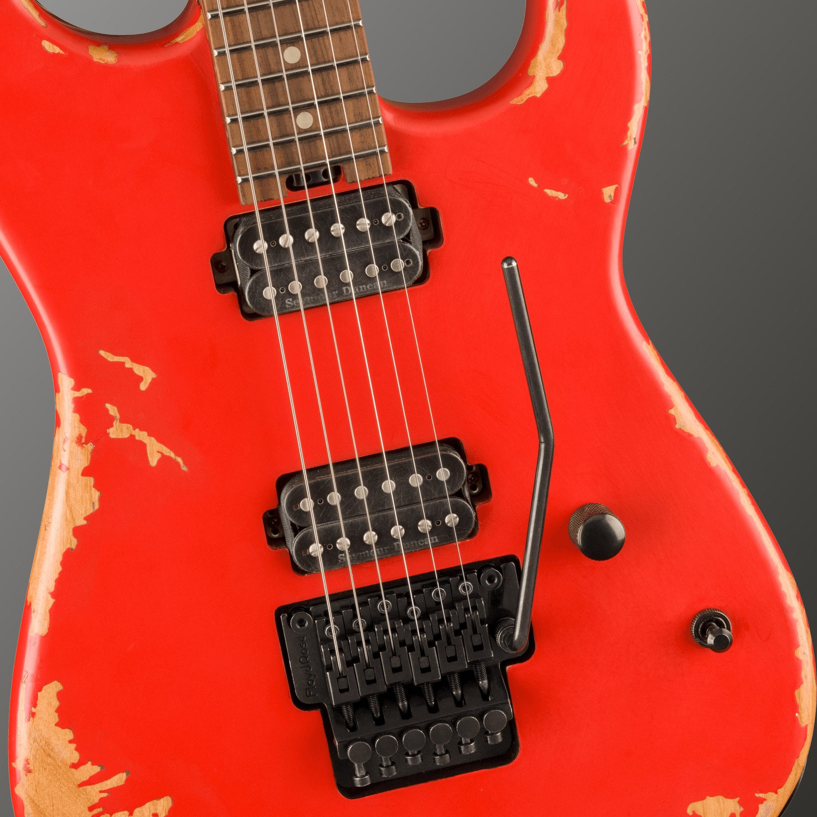 Seymour Duncan JB und '59 Humbucker und Floyd Rose 1000 auf der Charvel Pro Mod RELic SRS SD1 HH WOR