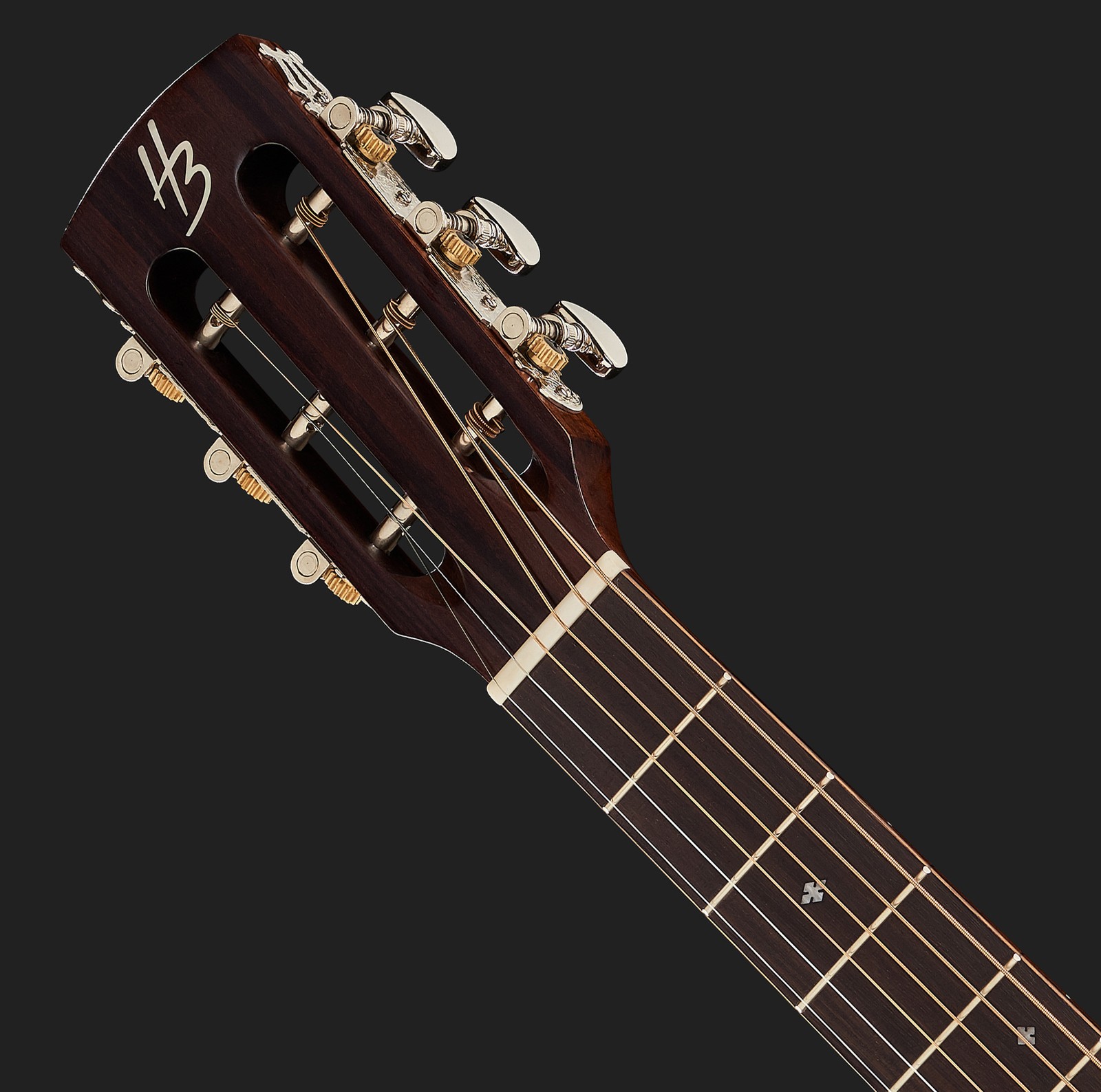 Offene Kopfplatte mit HB Logo