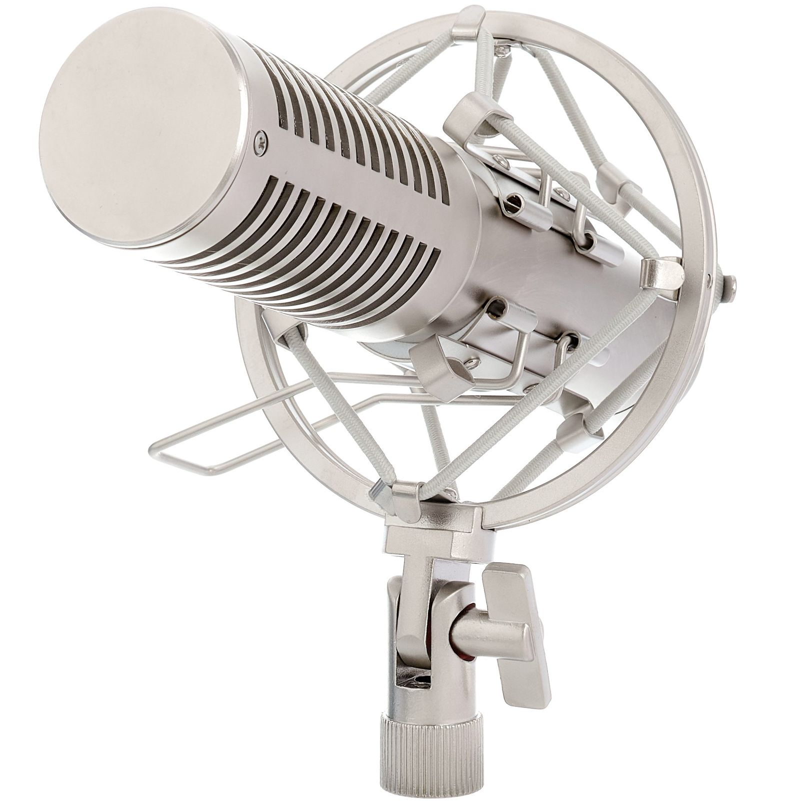 the t.bone RB 100 Bändchenmikro in Mikrofonspinne