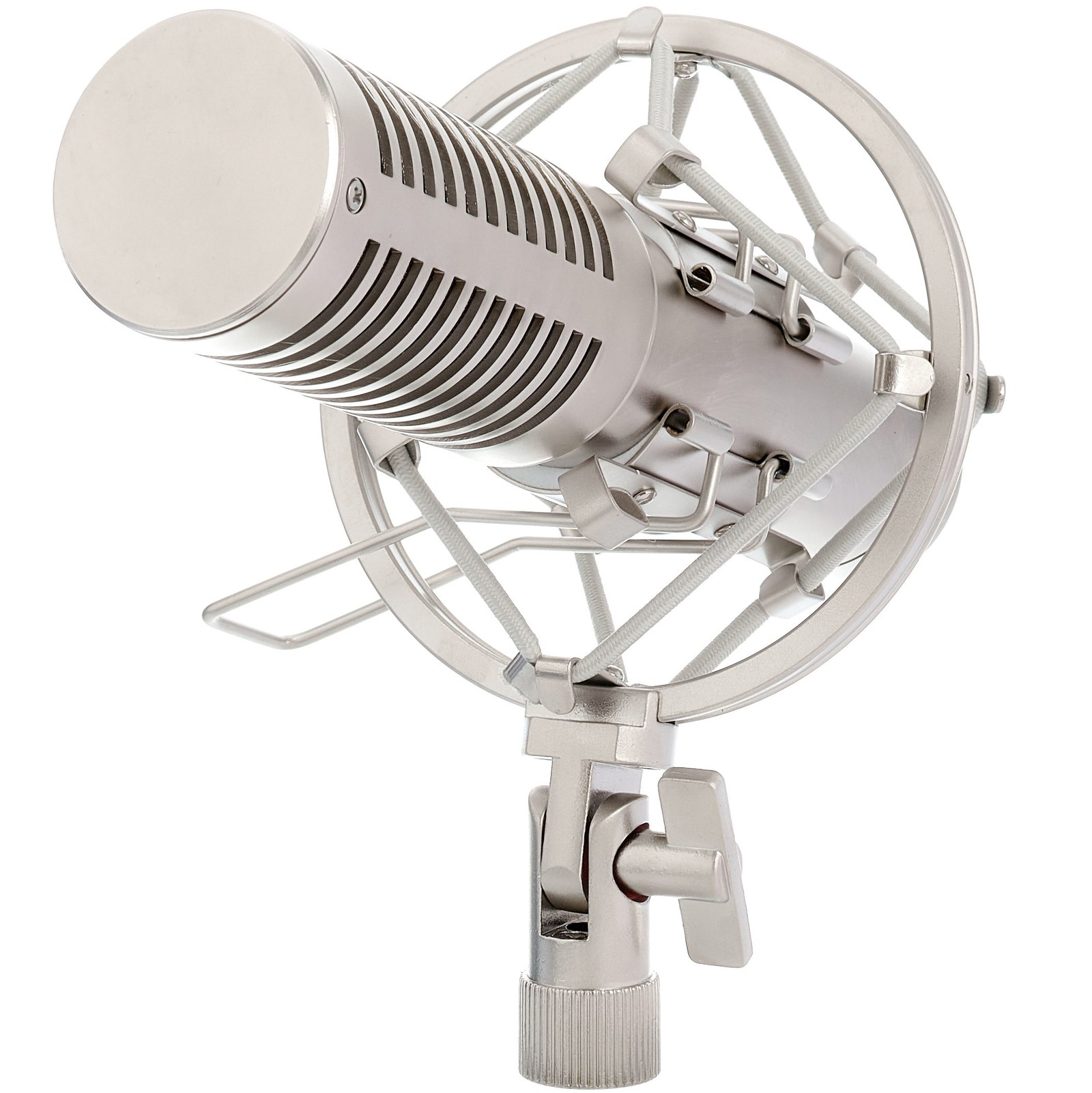 the t.bone RB 100 Bändchenmikro in Mikrofonspinne