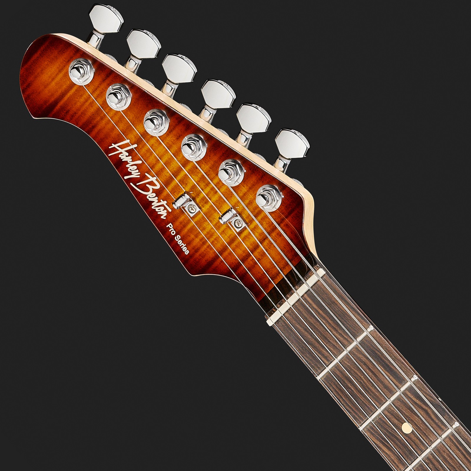 Harley Benton Kopfplatte mit Sunburst Look