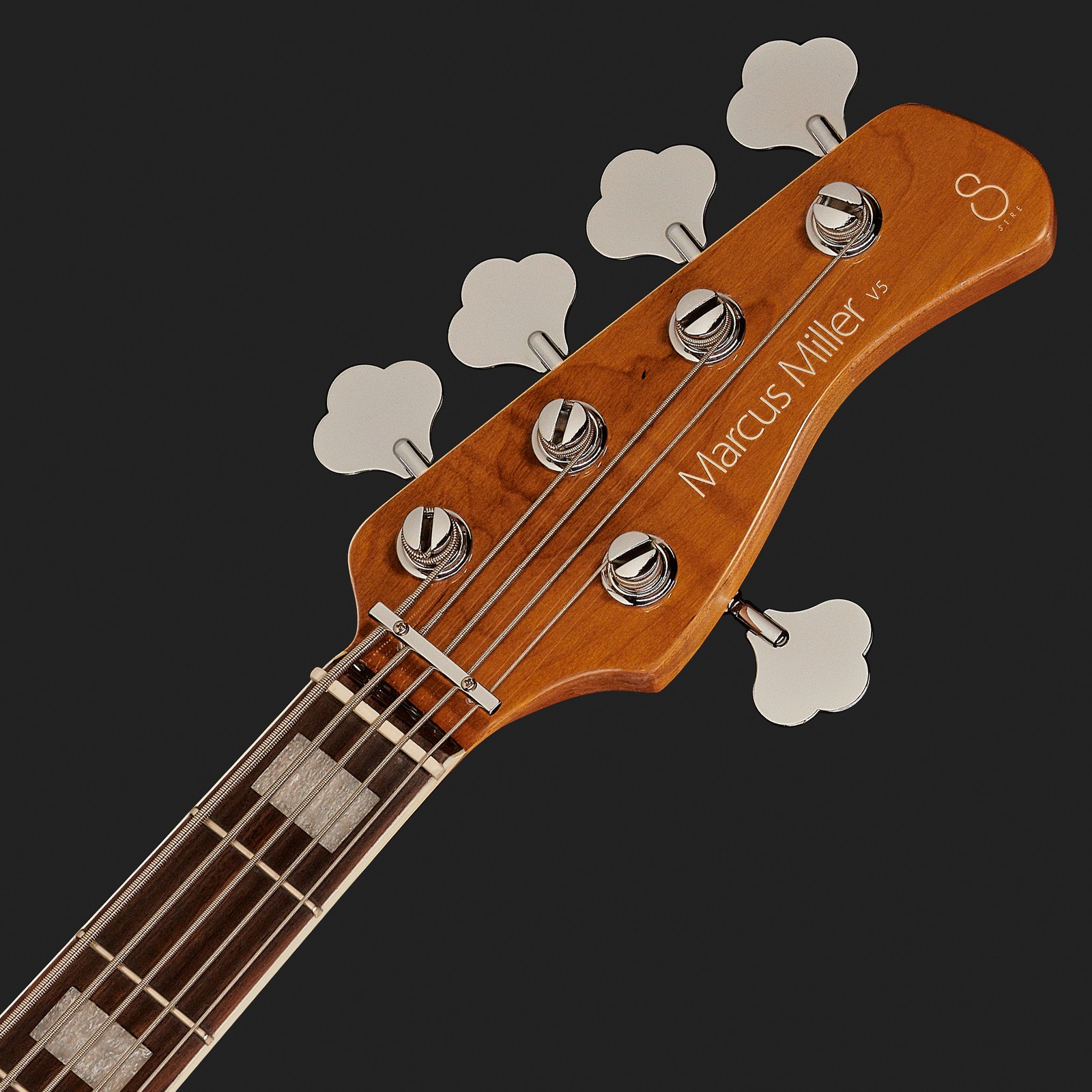 Sire Marcus Miller Kopfplatte und Palisandergriffbrett mit Block Inlays