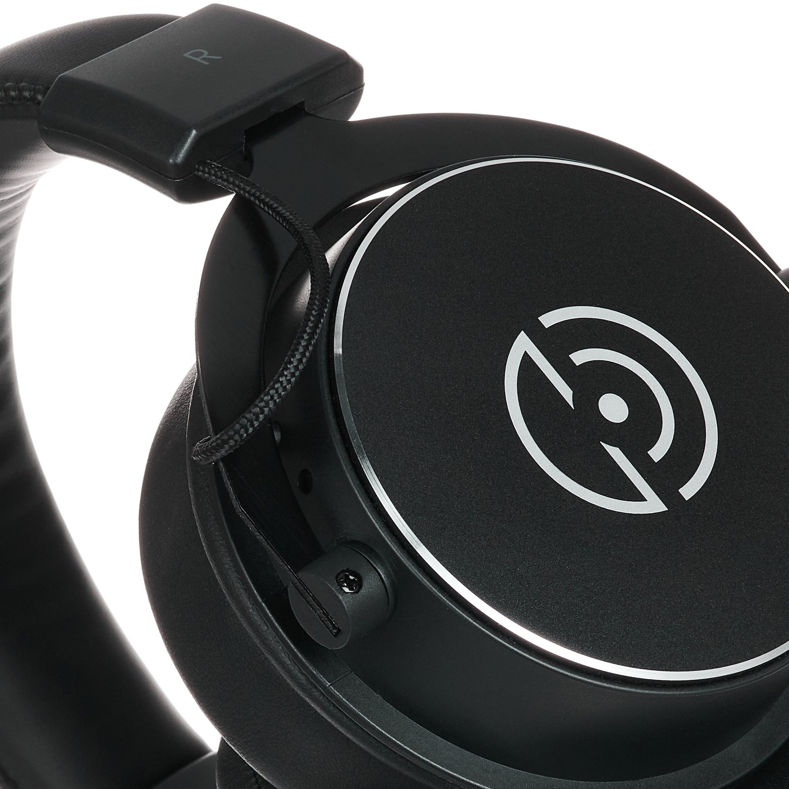 Logo the t.bone sur le côté du casque HD 815 noir