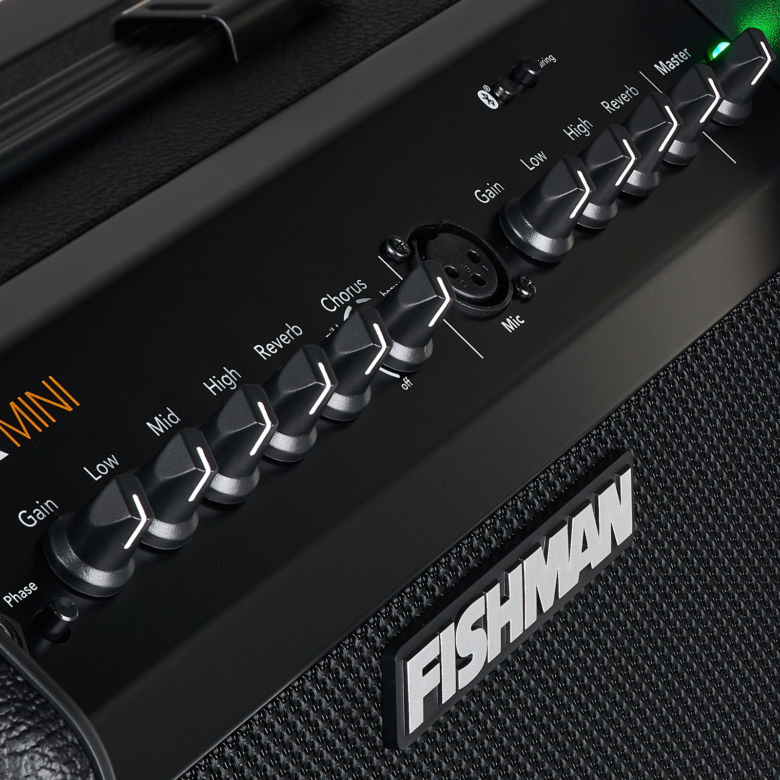Bedienelemente der Fishman 70th Loudbox Mini Bluetooth