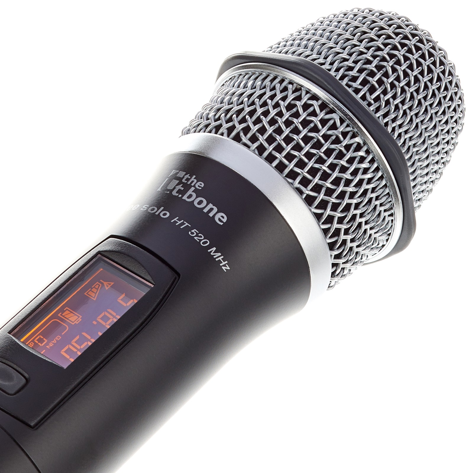 Mikrofon Hansender des the t.bone free solo Twin HT 520 MHz