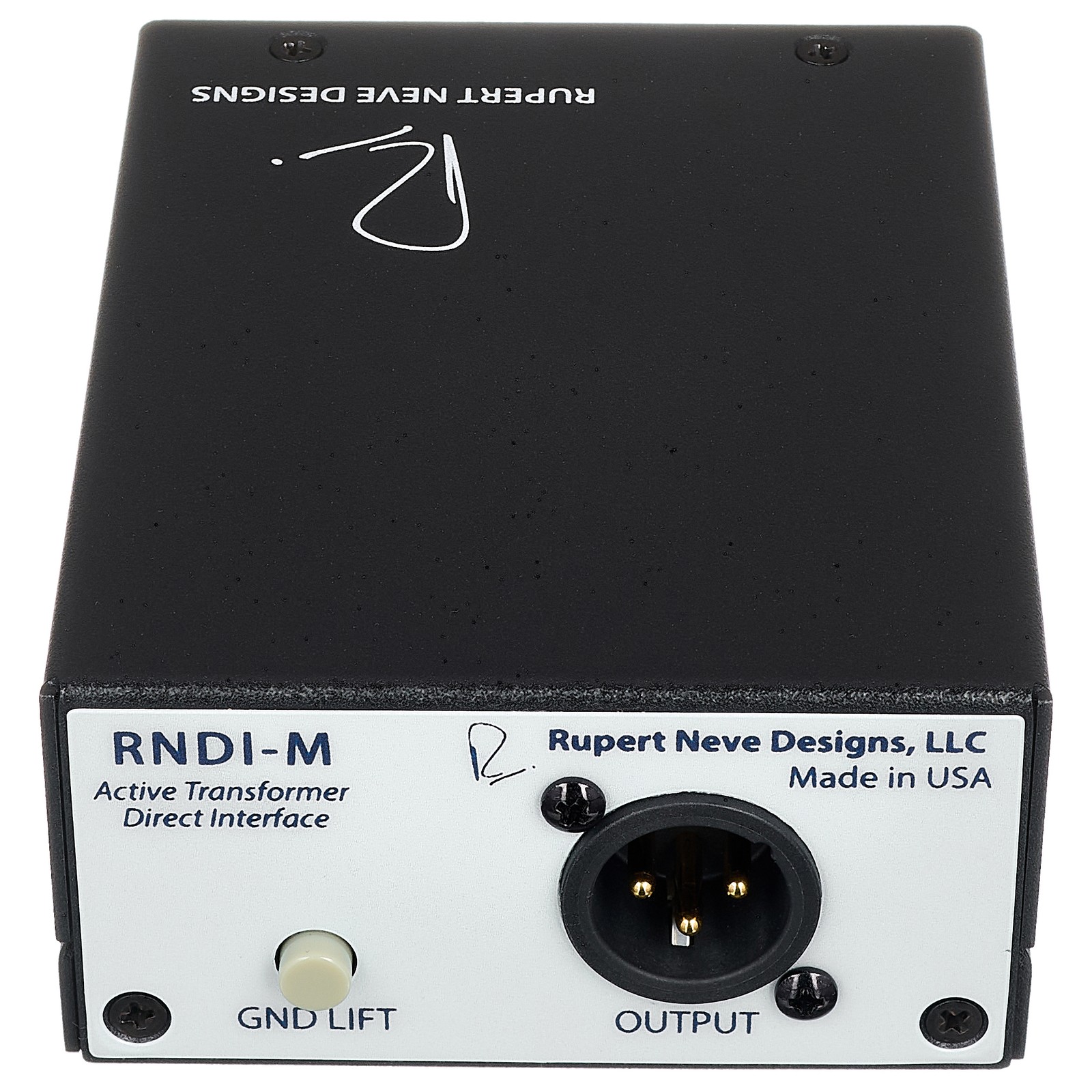 XLR-Buchse an der Rückseite der Rupert Neve Designs RNDI-M DI-Box