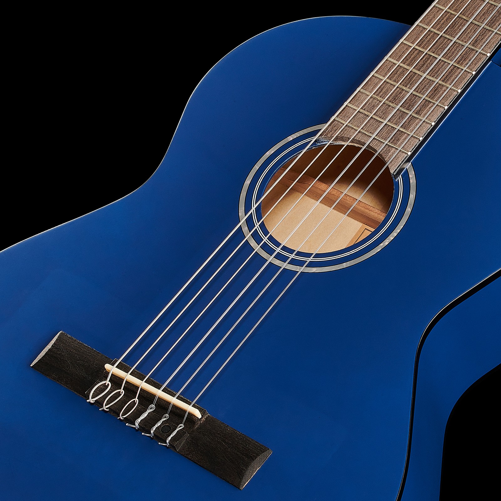 Lindenkorpus der Startone CG-851 3/4 Blue Klassikgitarre