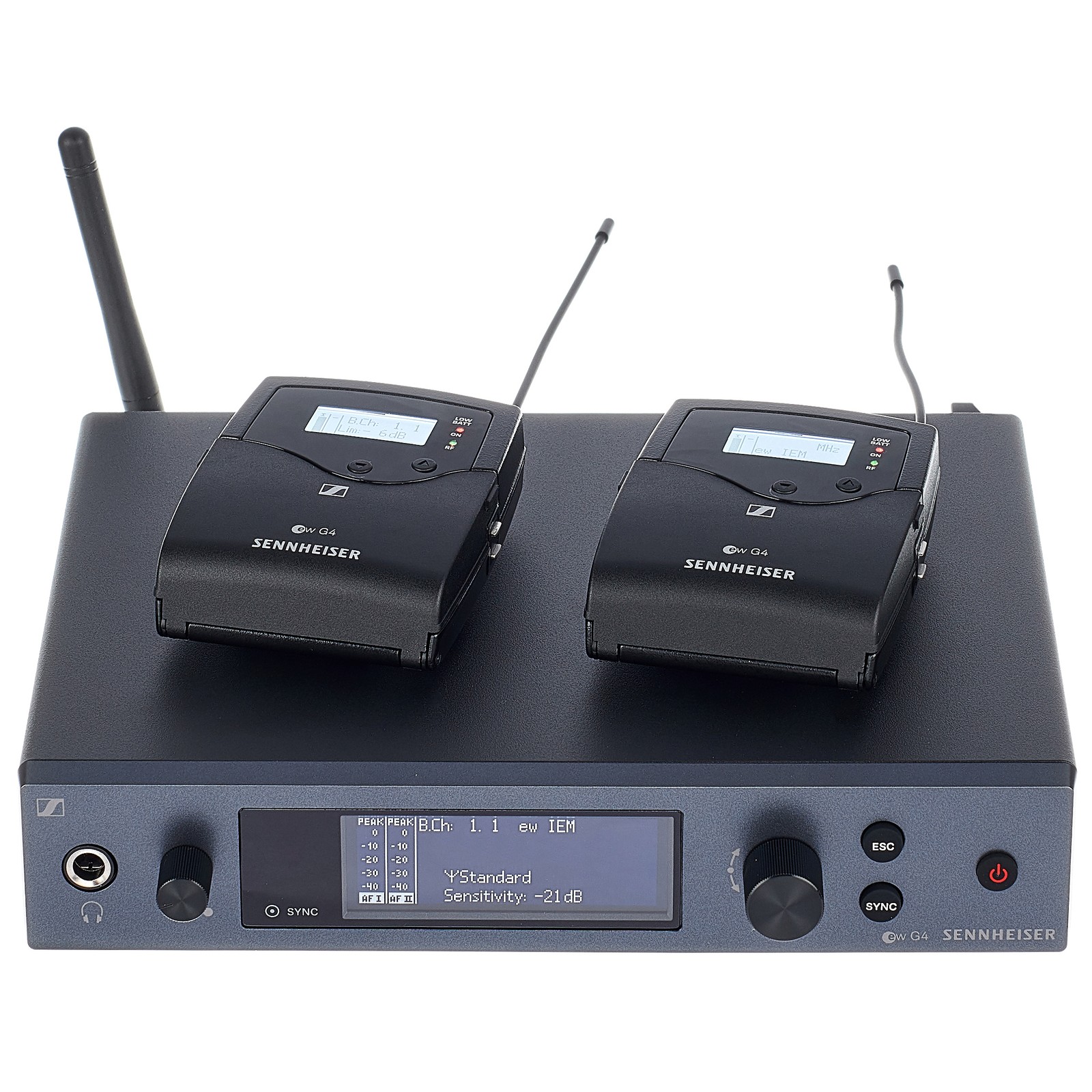 Sennheiser ew IEM G4 drahtloses Monitoring-System, Sender und Empfänger