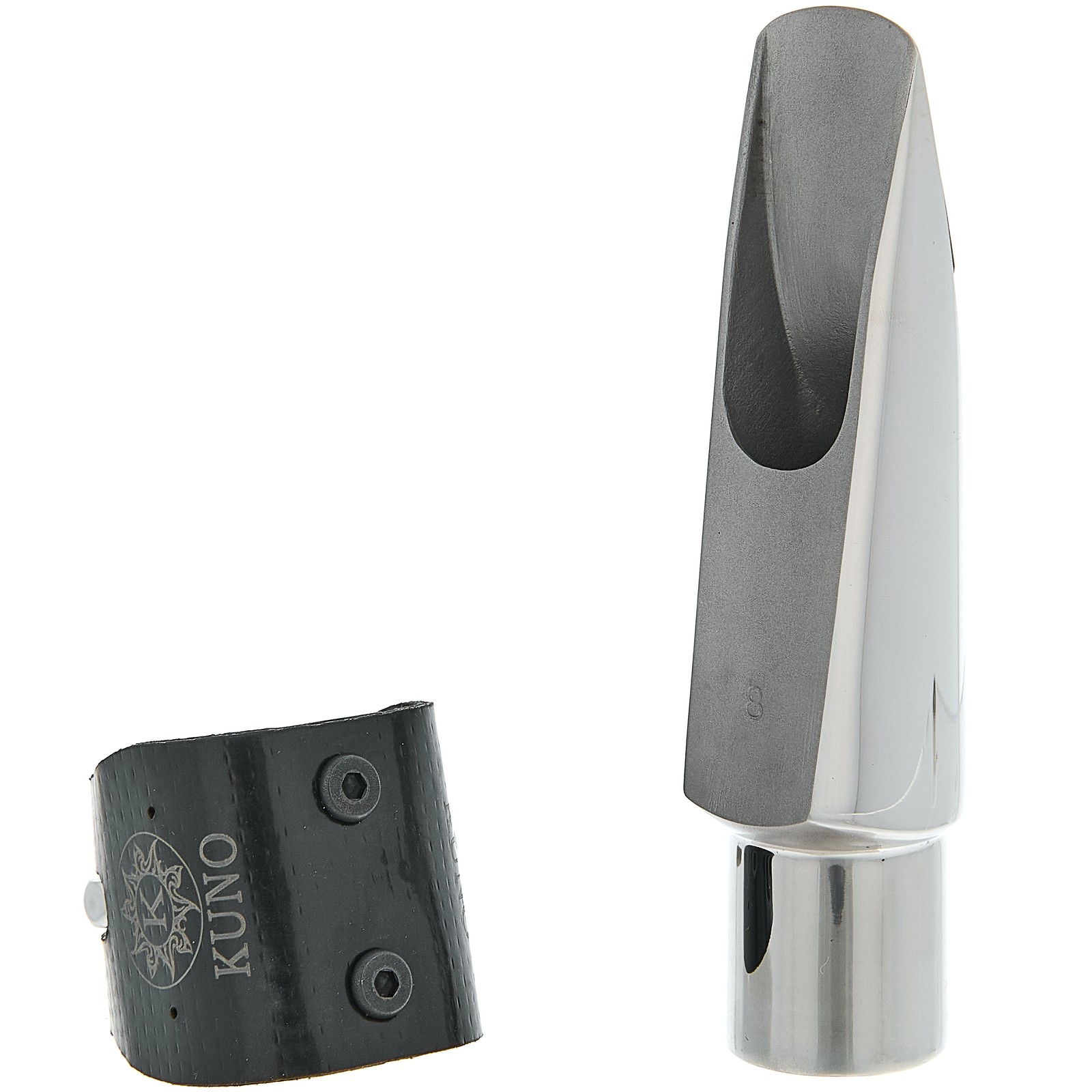 JX-Custom Virtuoso Alto Sax 8 Metallmundstück für Altsaxophon mit Blattschraube