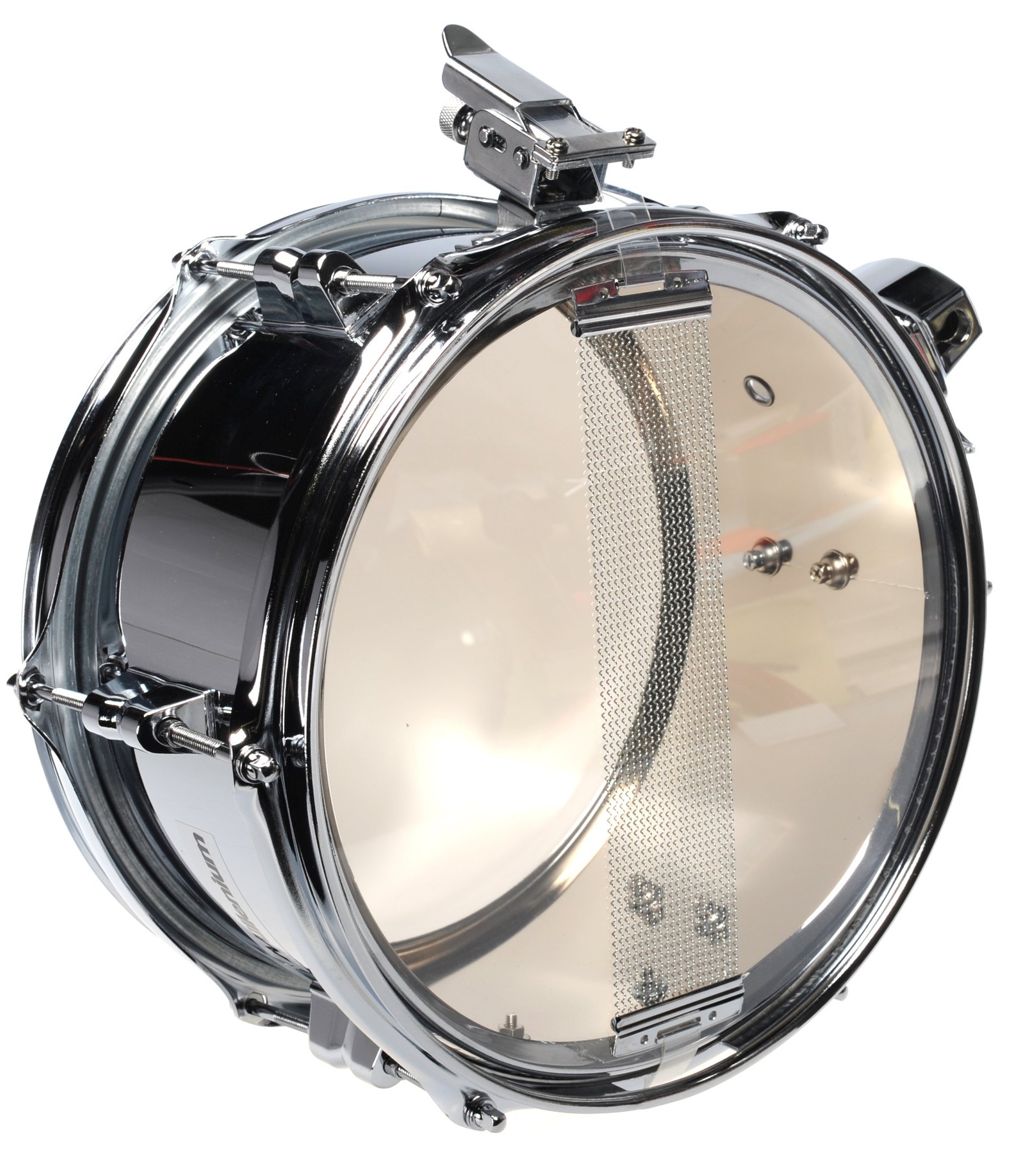 Unterseite der Millenium SD105 10"x05" Stahl Snaredrum