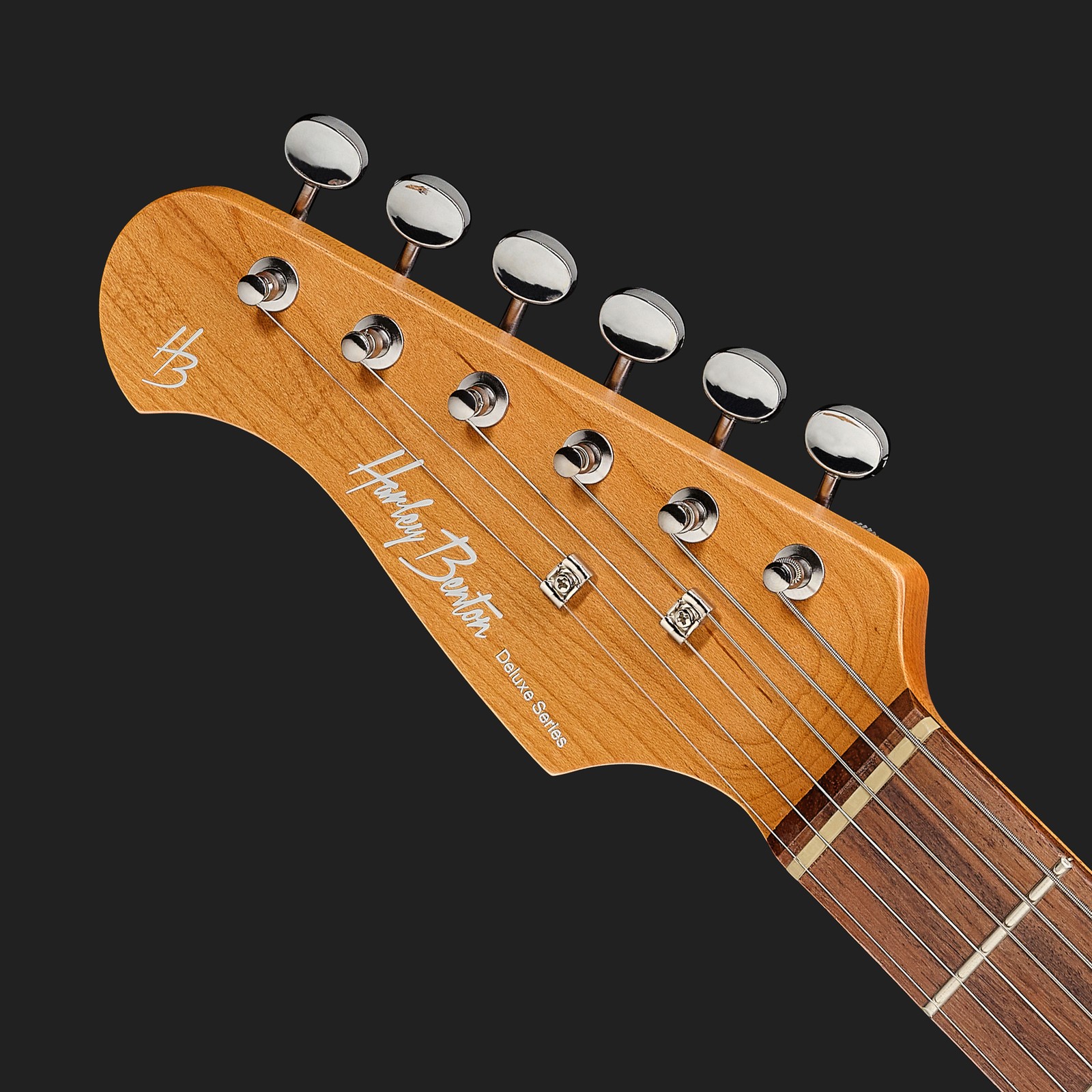 Kopfplatte der Harley Benton ST-Modern HSS LH LPB