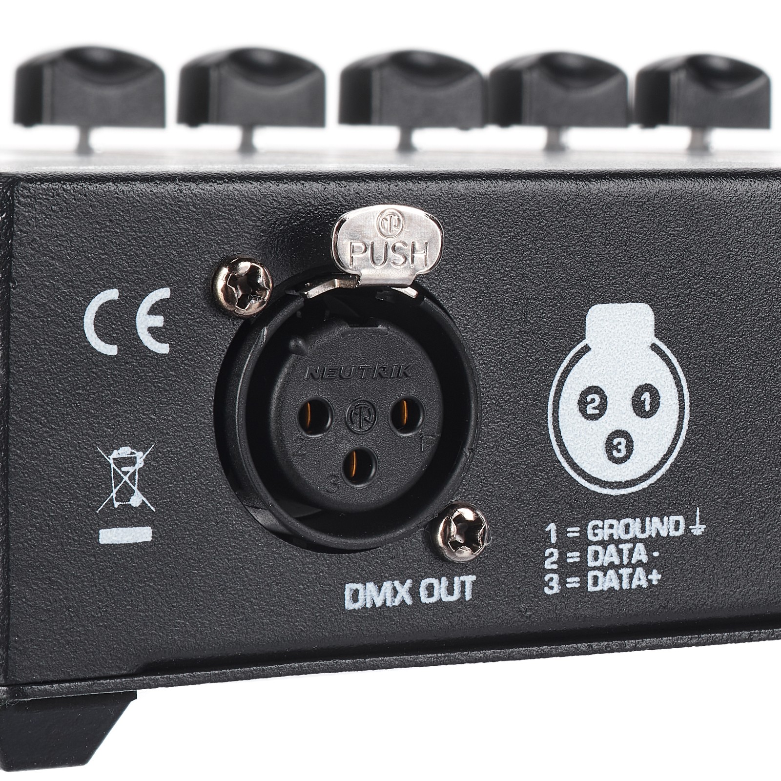 Elation SDC-6 Faderdesk V2 Anschlüsse