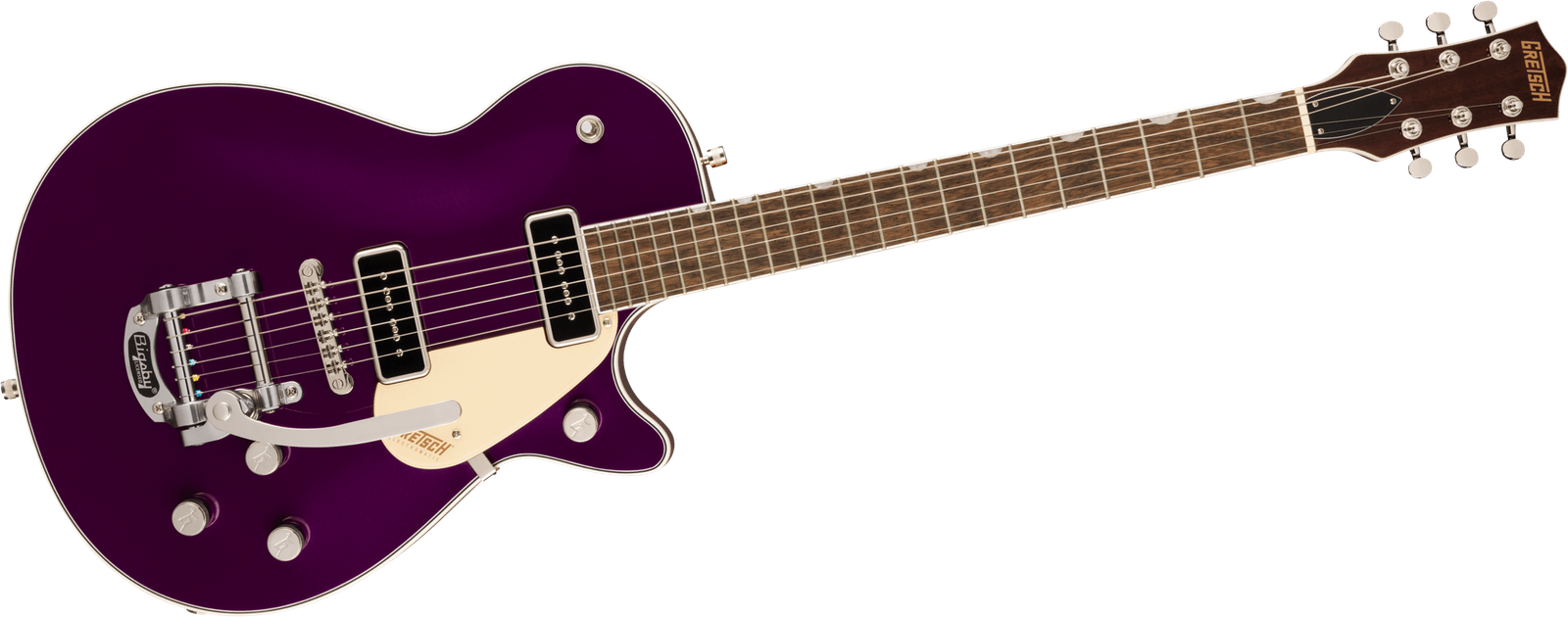 E-Gitarre Gretsch G5210T-P90 Electromatic Jet Amethyst Frontansicht