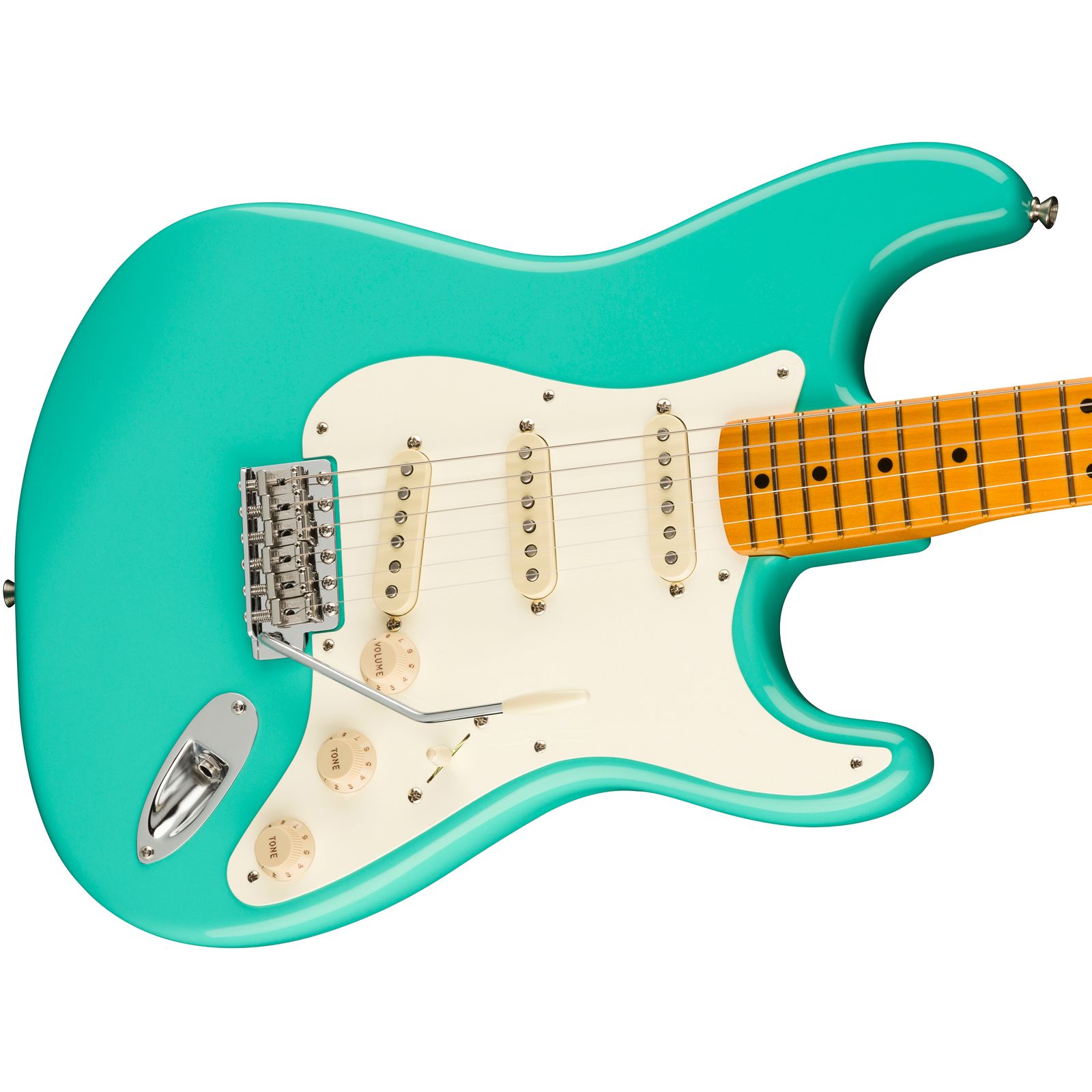 Fender E-Gitarre Stratocaster American Vintage II Sea Foam Green Korpus