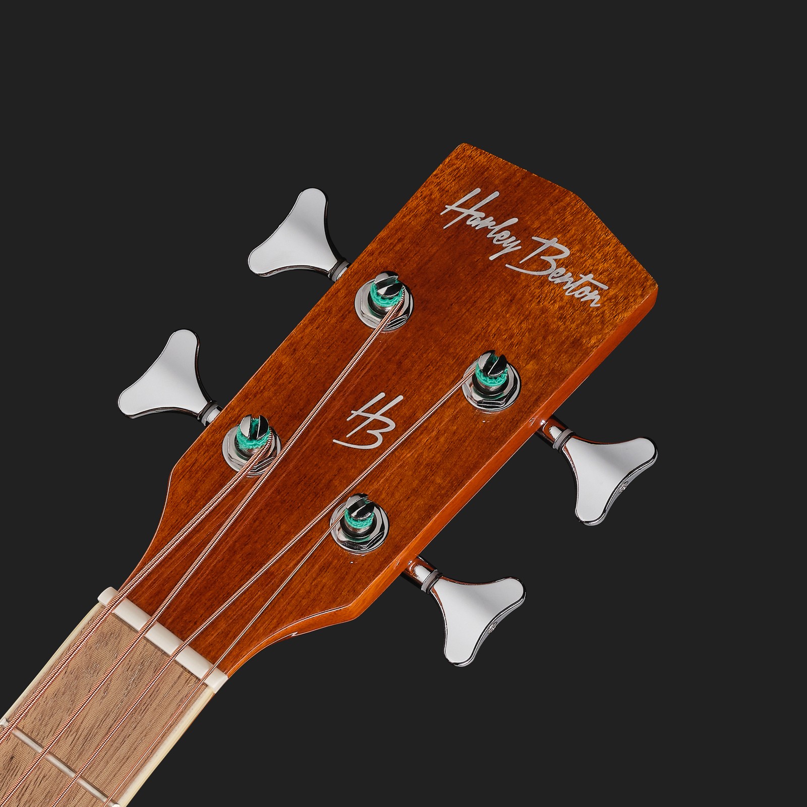 Harley Benton B-30NT Acoustic Bass Kopfplatte