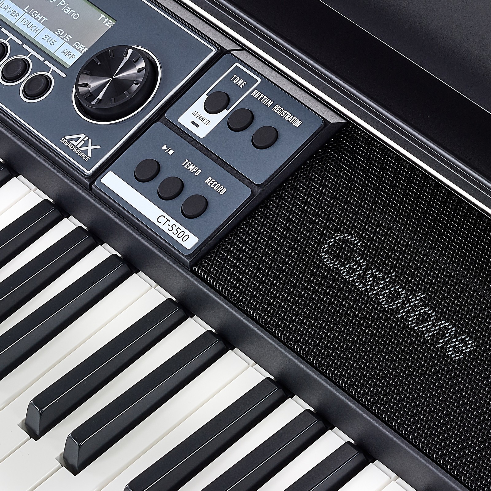 Eingebaute Lautsprecher des Casio CT-S500