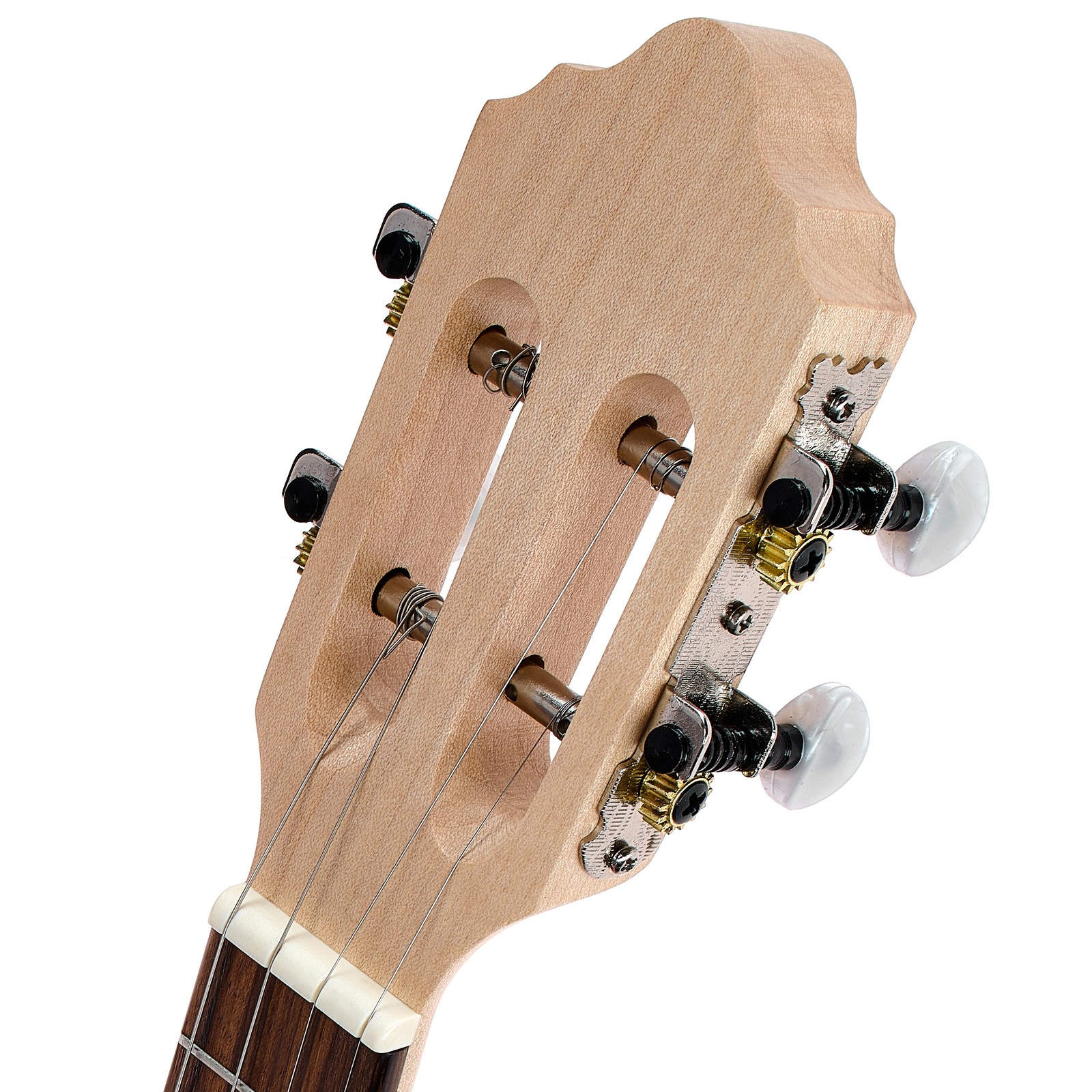 Thomann Brazilian Cavaquinho Standard, Griffbrett und Steg: Akazie