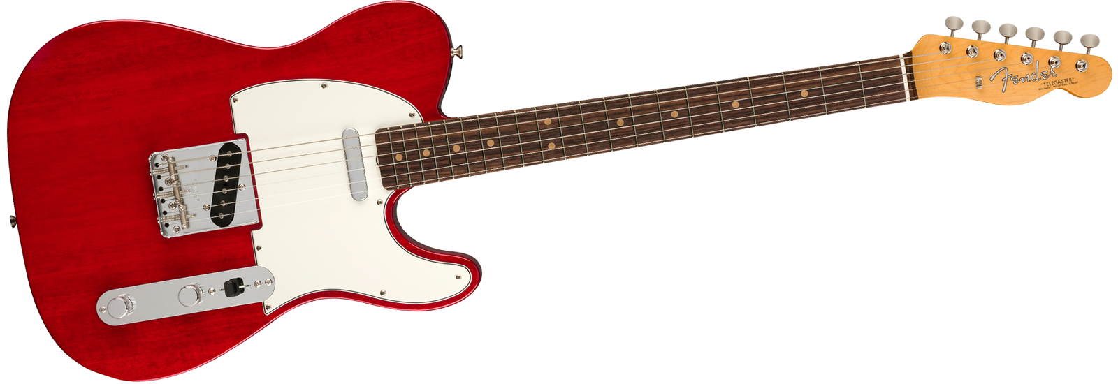 Fender AV II 63 TELE RW RED TRANS
