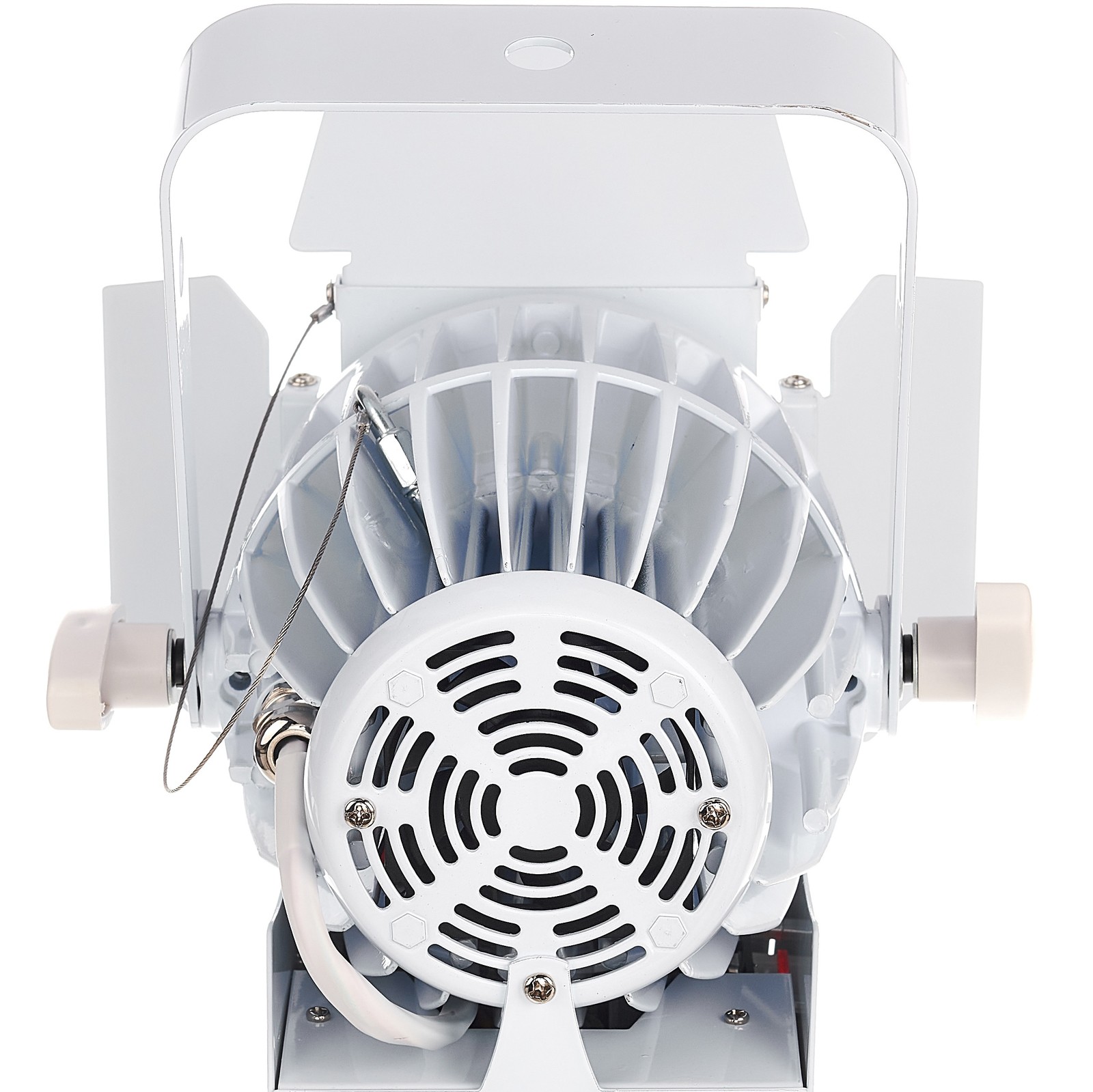 Varytec LED Studio 150 2900K WH mit Haltebügel von hinten