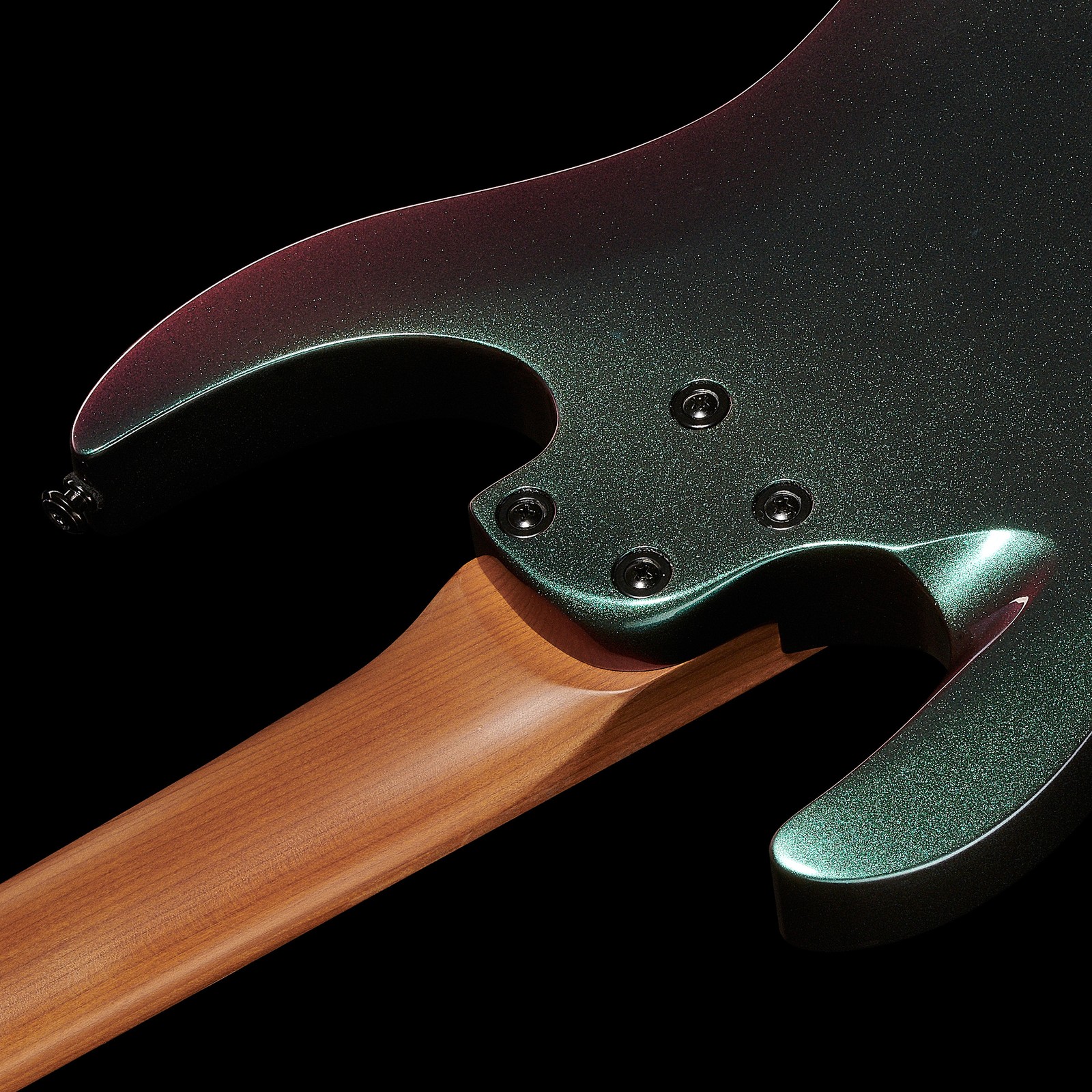 Harley Benton R-457FBB Roasted MultiScale Halsübergang