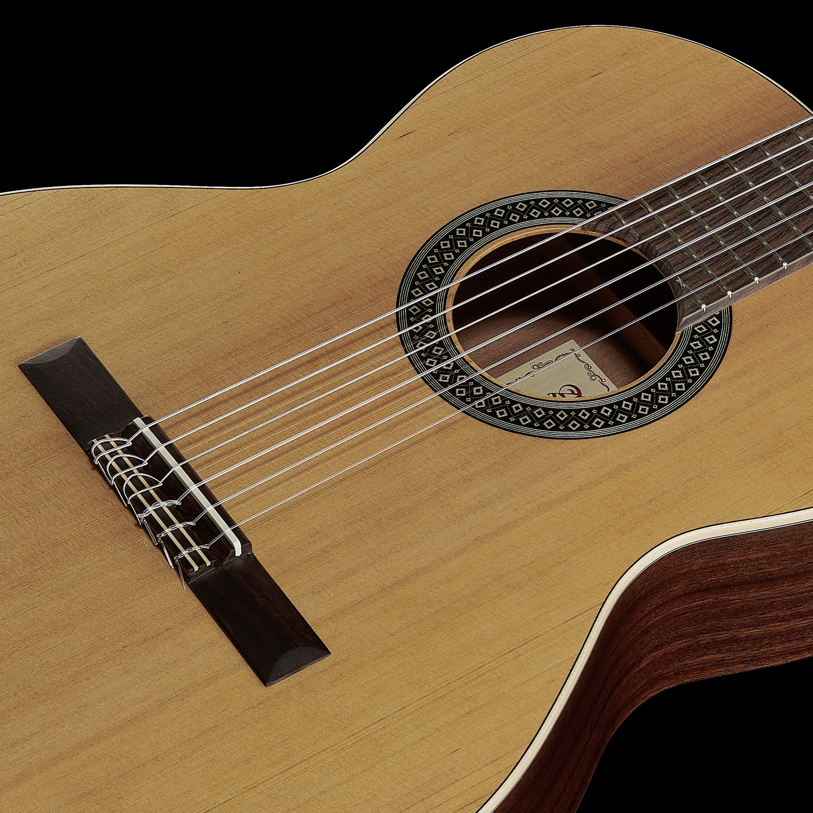 Korpus der Alhambra 1C HT Akustikgitarre