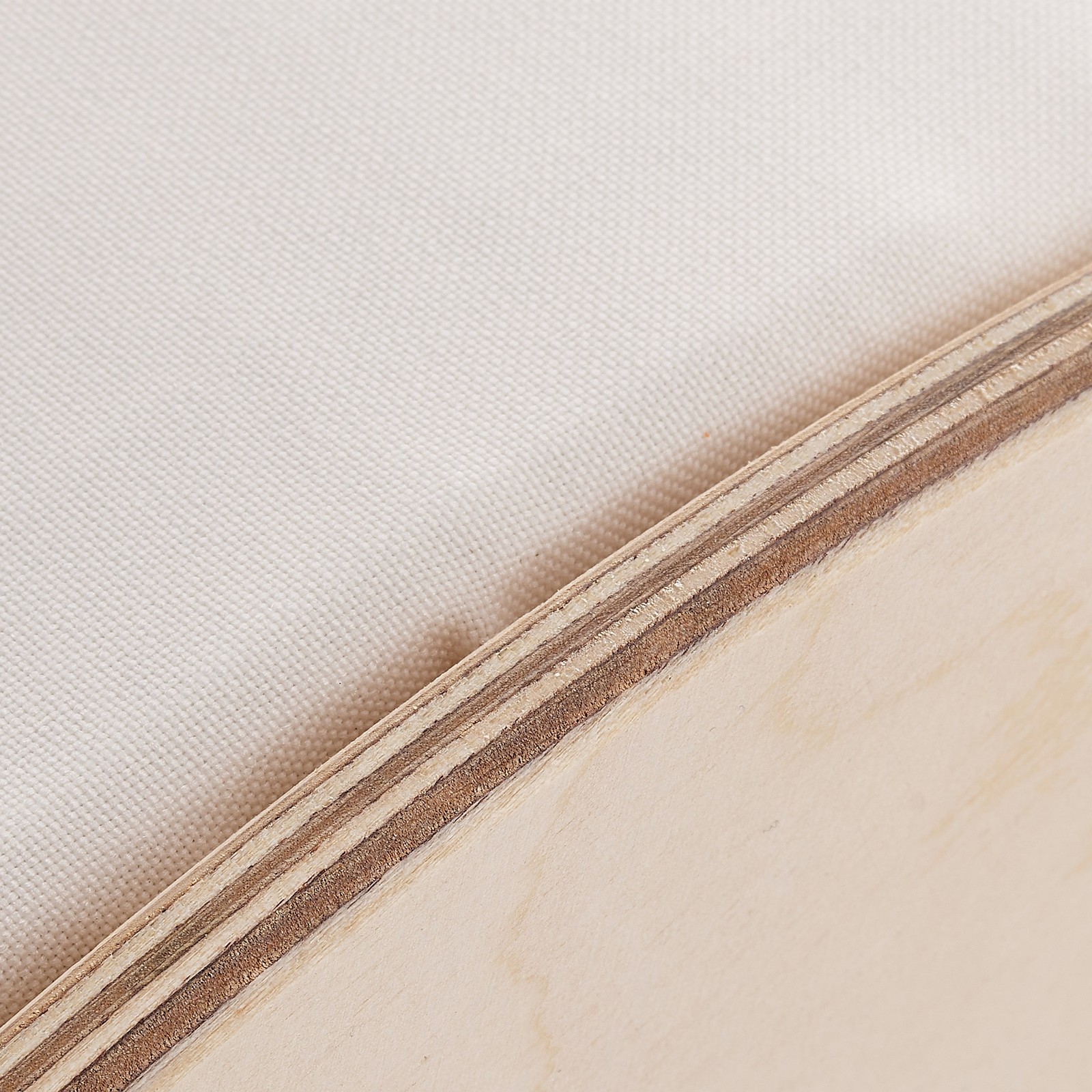 Holzkante der Hofa Basstrap 104 White