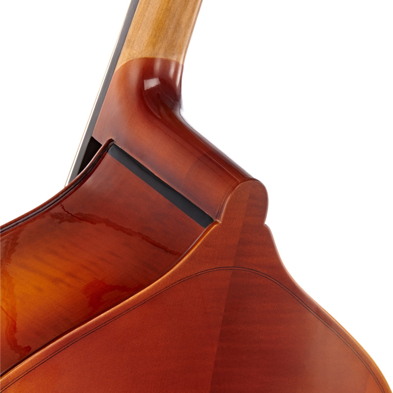 Thomann 22 3/4 Europe Kontrabass Halsübergang