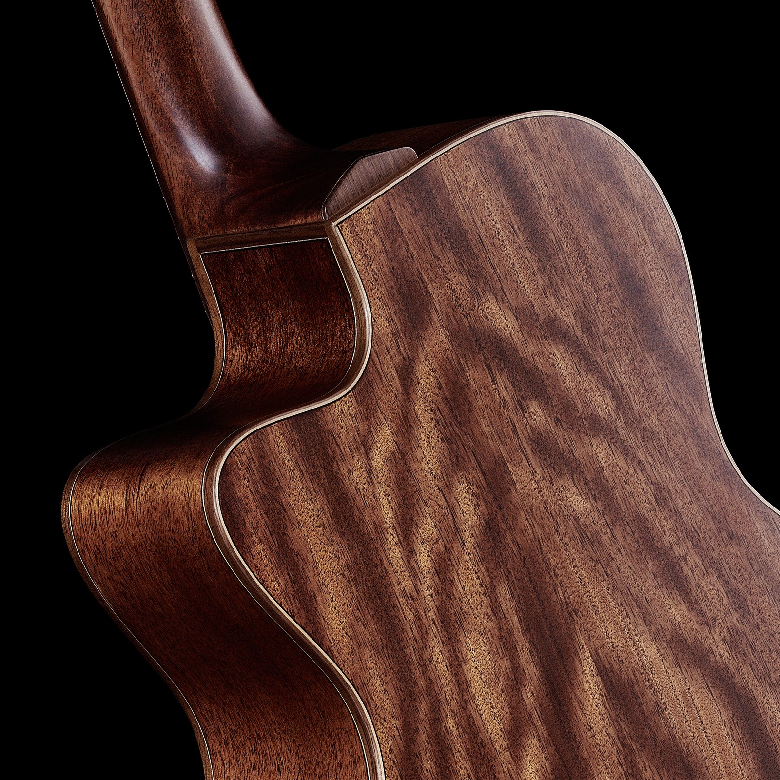 Cort Flow OC Natural Satin Halsübergang