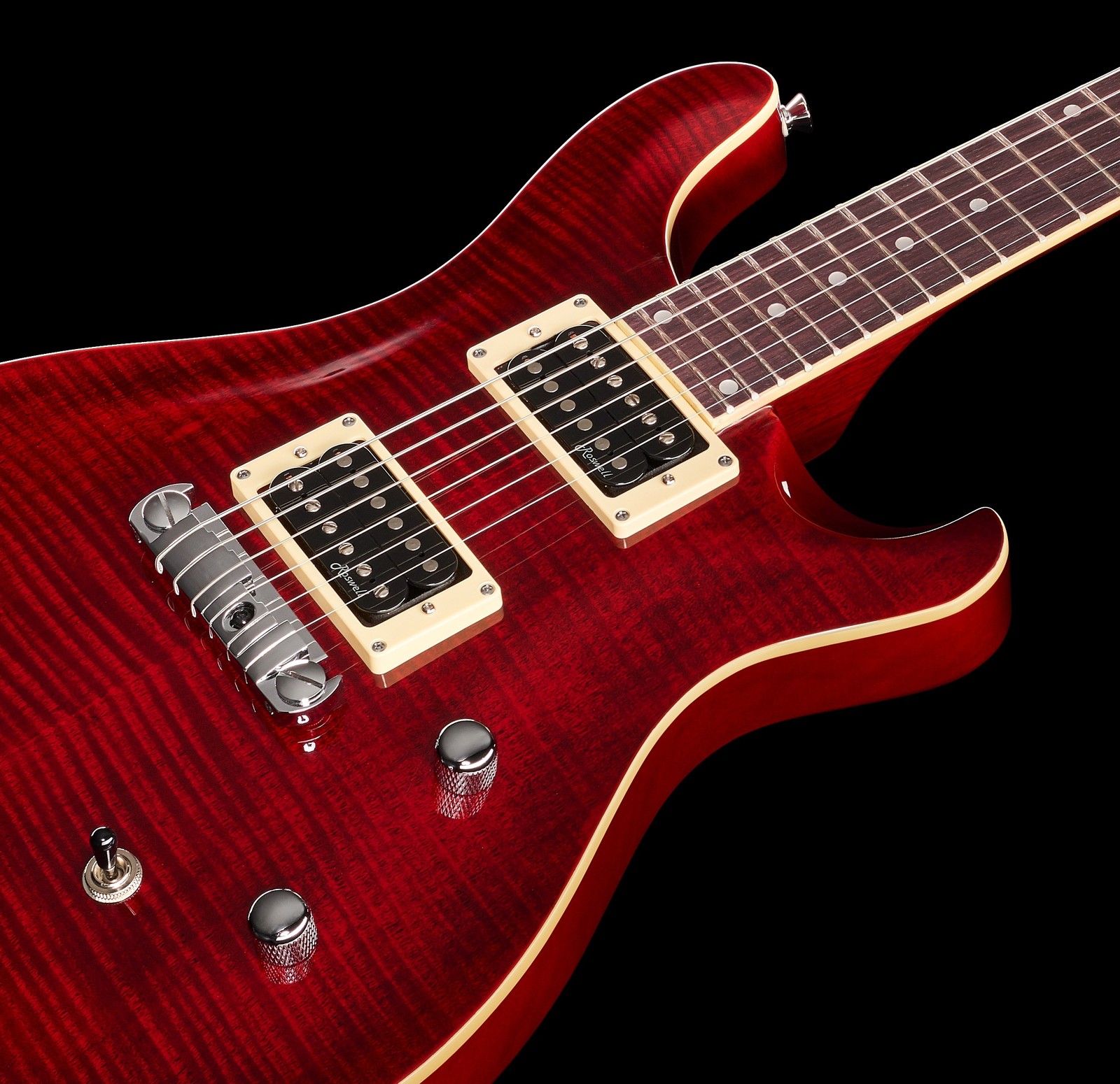Harley Benton CST-24 Black Cherry Flame Tonabnehmer