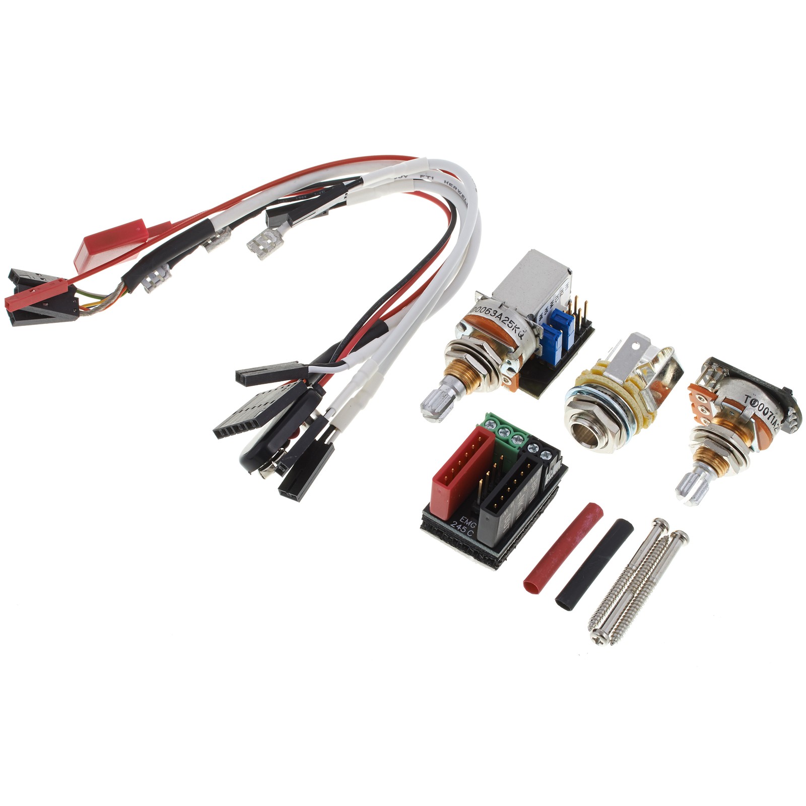 Aktiver Humbucker & Single Coil Tonabnehmer