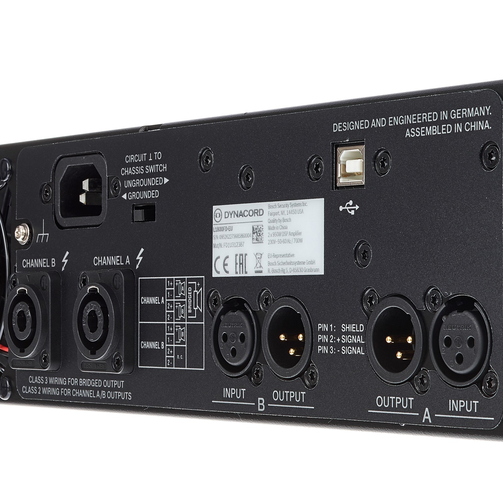 DYNACORD L1800FD パワーアンプ L1800FD | Dynacord