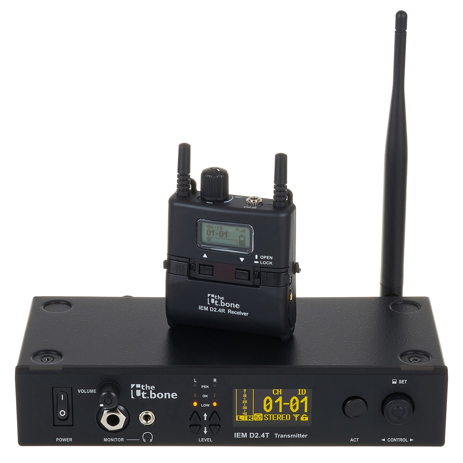the t.bone IEM D2.4 In-Ear Wireless System