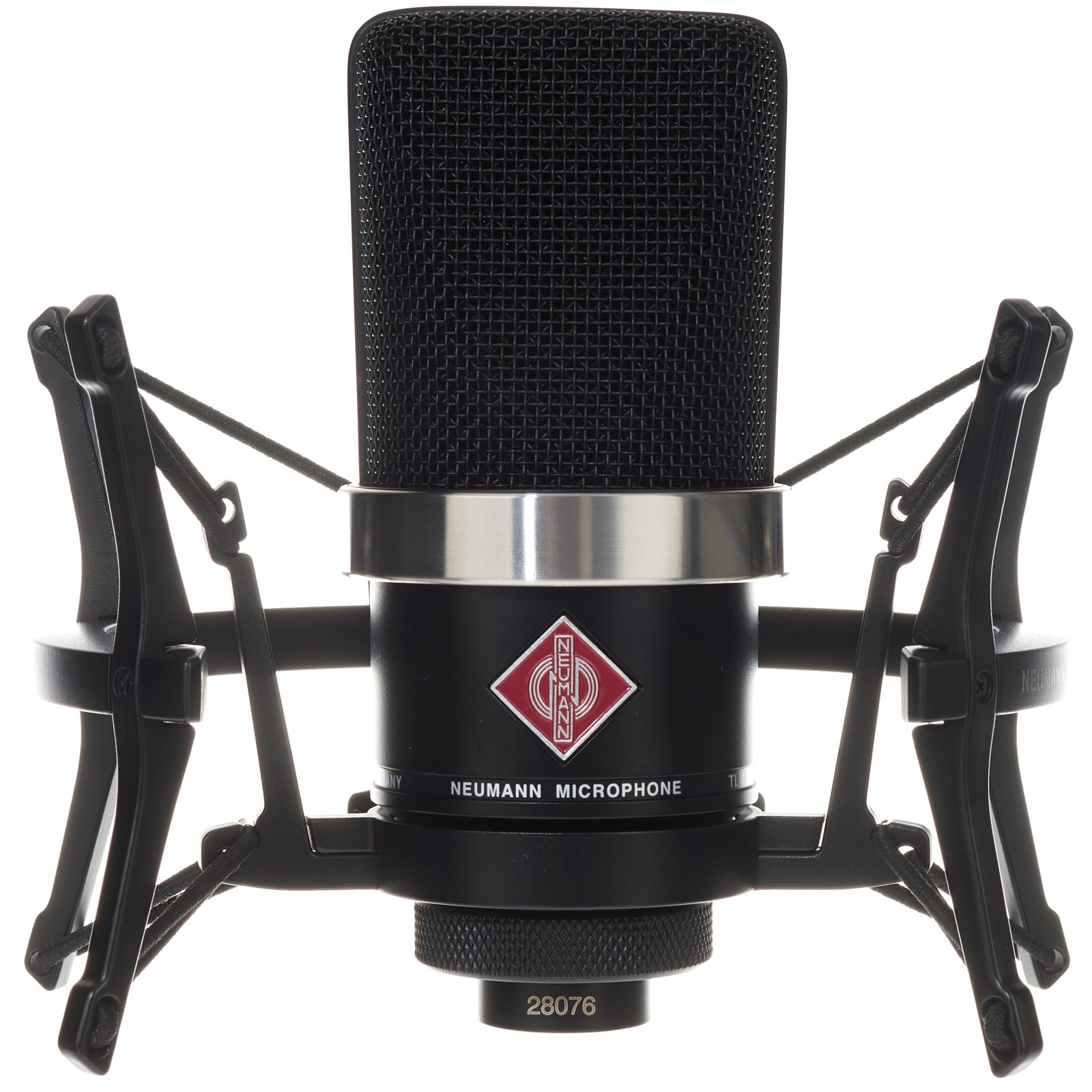 Neumann TLM 102 BK Großmembran-Kondensatormikrofon mit elastischer Halterung