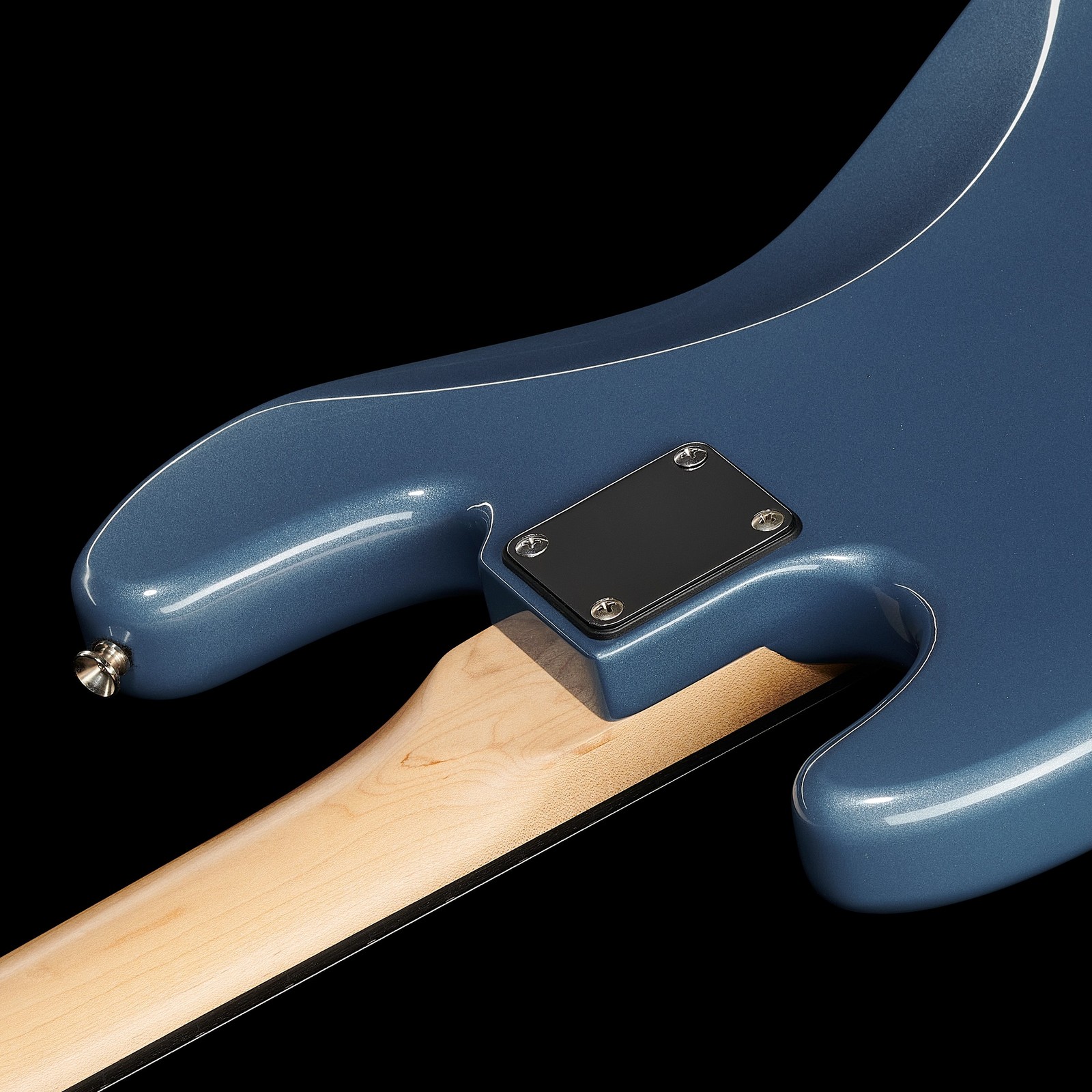 Harley Benton JB-20 BM Standard Series con manico bolt-on, visto dal retro