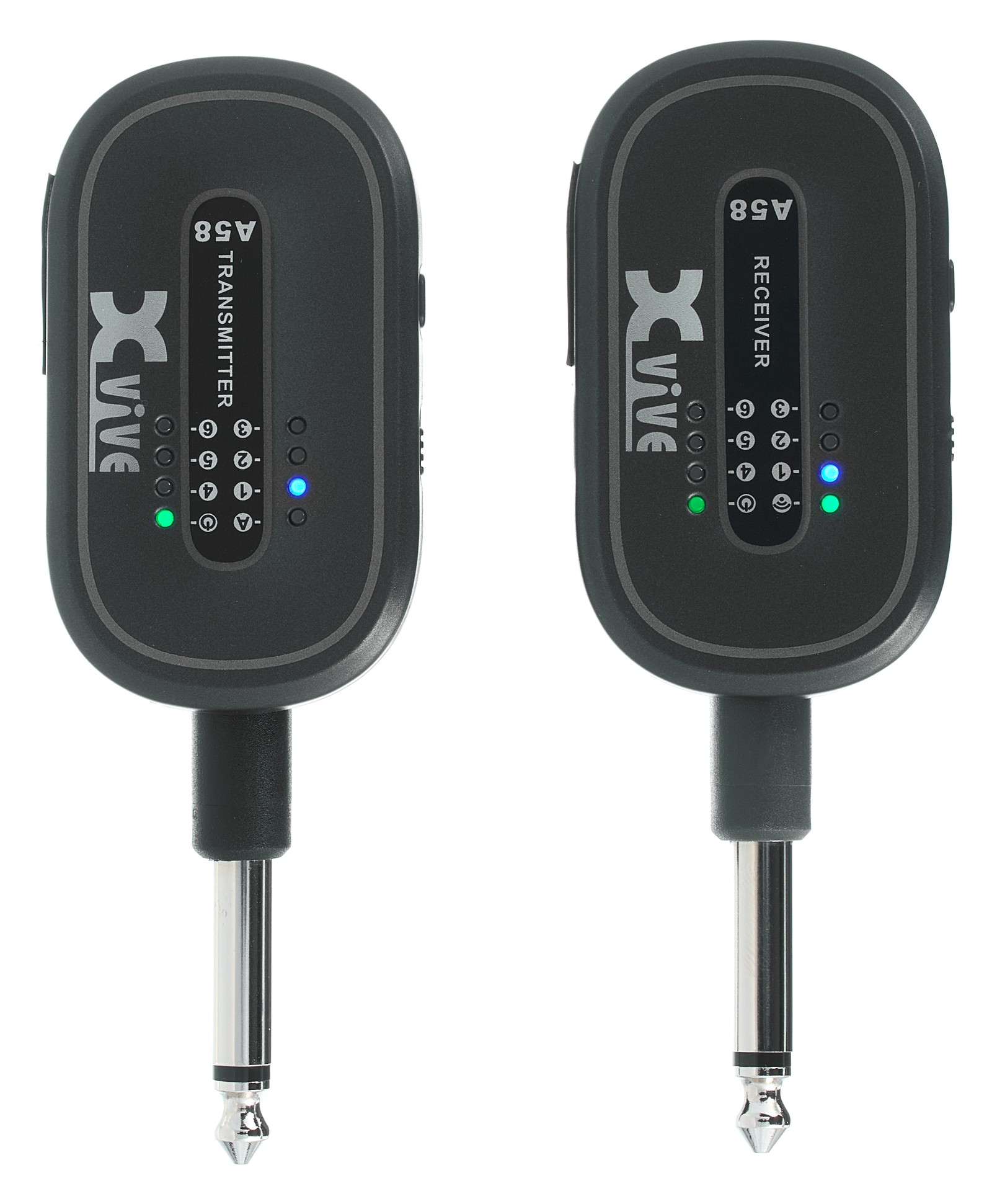 XVive A58 Guitar Wireless System RW mit Zubehör