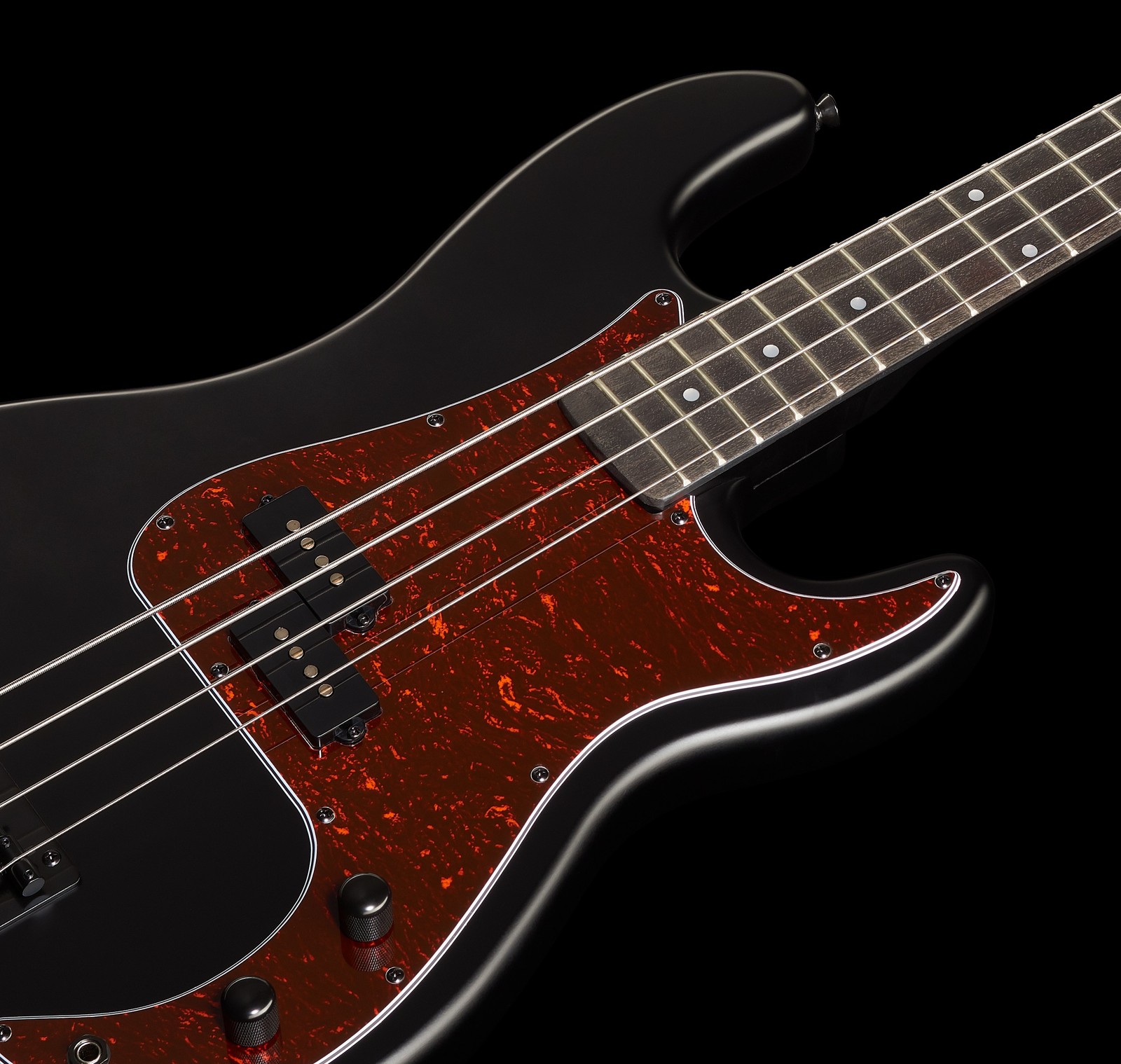 electric bass Harley Benton PB-20 SBK with splitcoil pickup