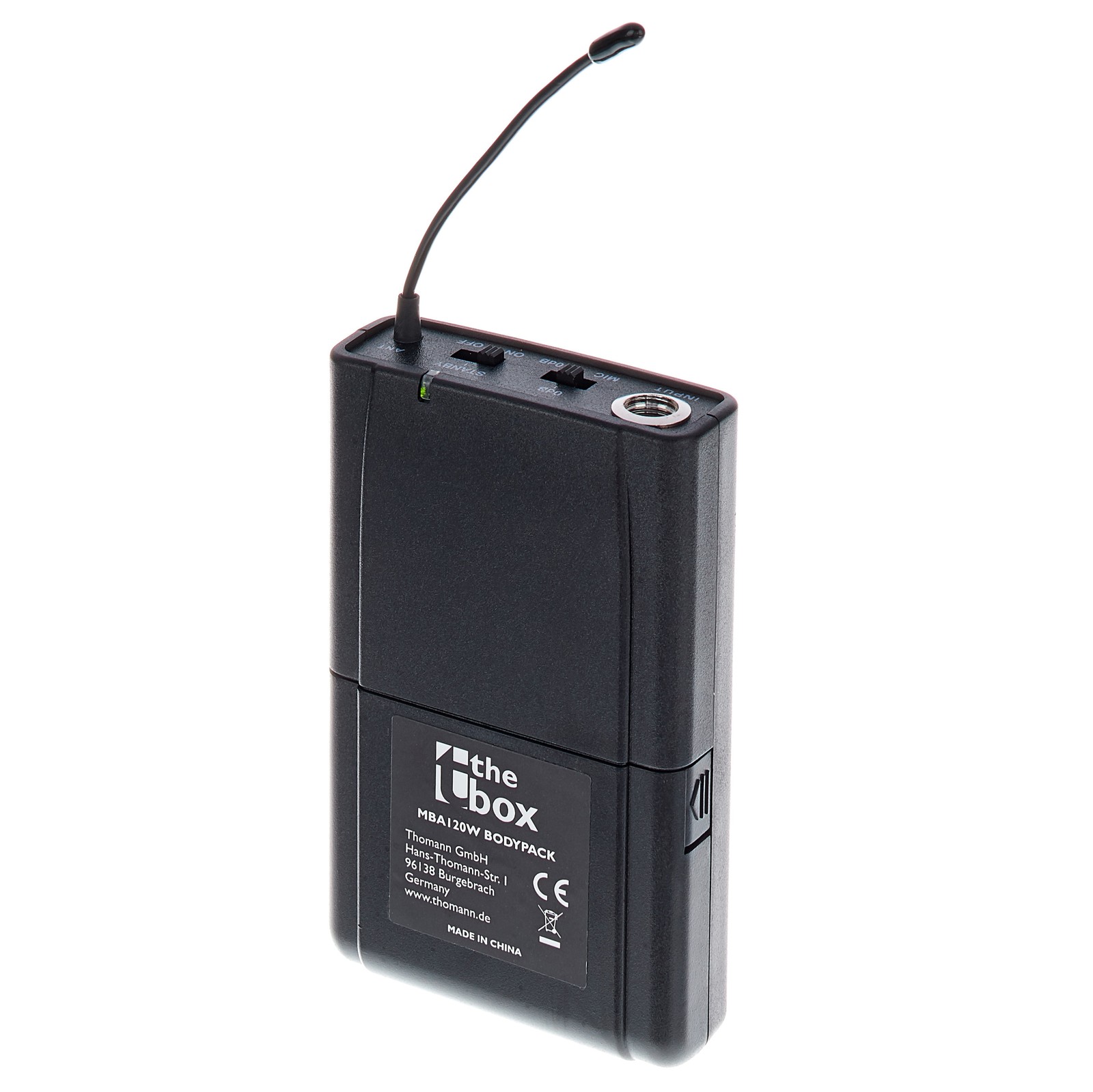 Taschensender des the box MBA120W MKII HTPT