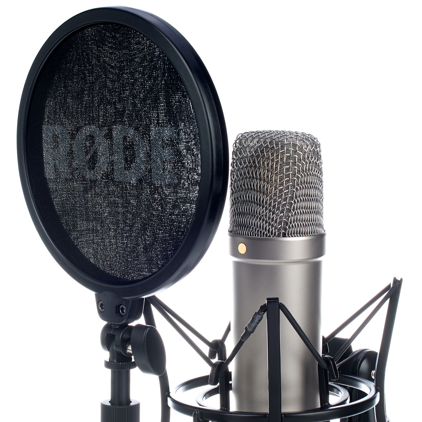  RØDE NT1 Signature Series Condenser Microphone with SM6  Shockmount and Pop Filter - Black : Everything Else