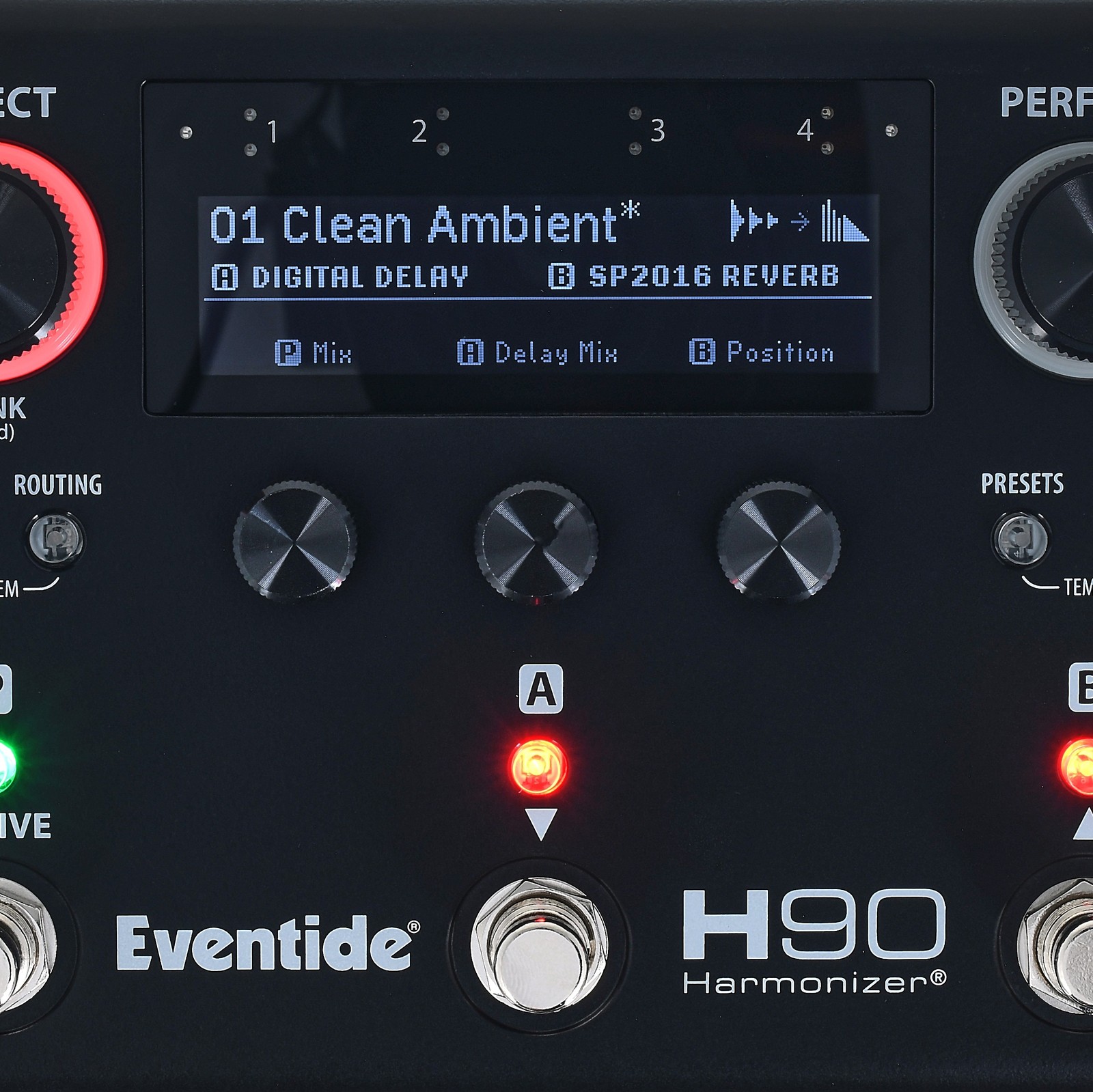 Eventide H90 Black Limited Gehäuse Oberseite