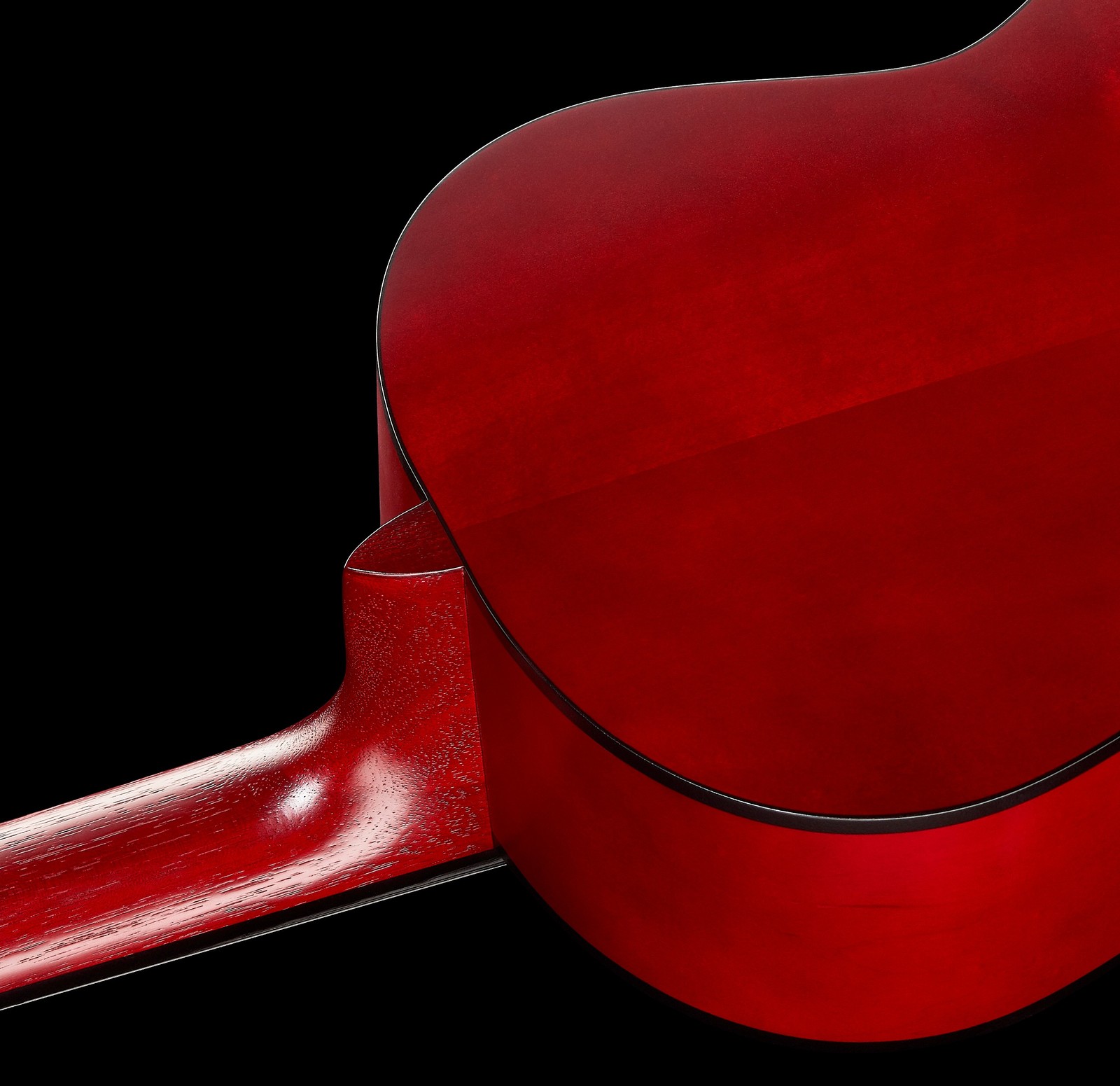 Detalle del La Mancha Rubinito Rojo SM/63-N Guitarra clásica
