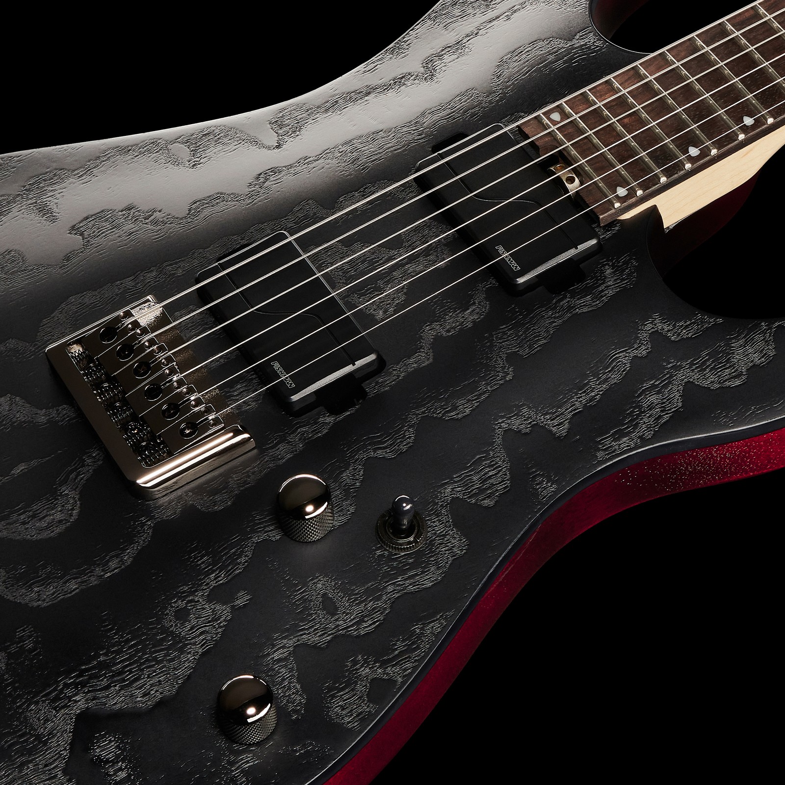 Cort kx500 fishman搭載7弦 （Cort KX 500 Etched Black